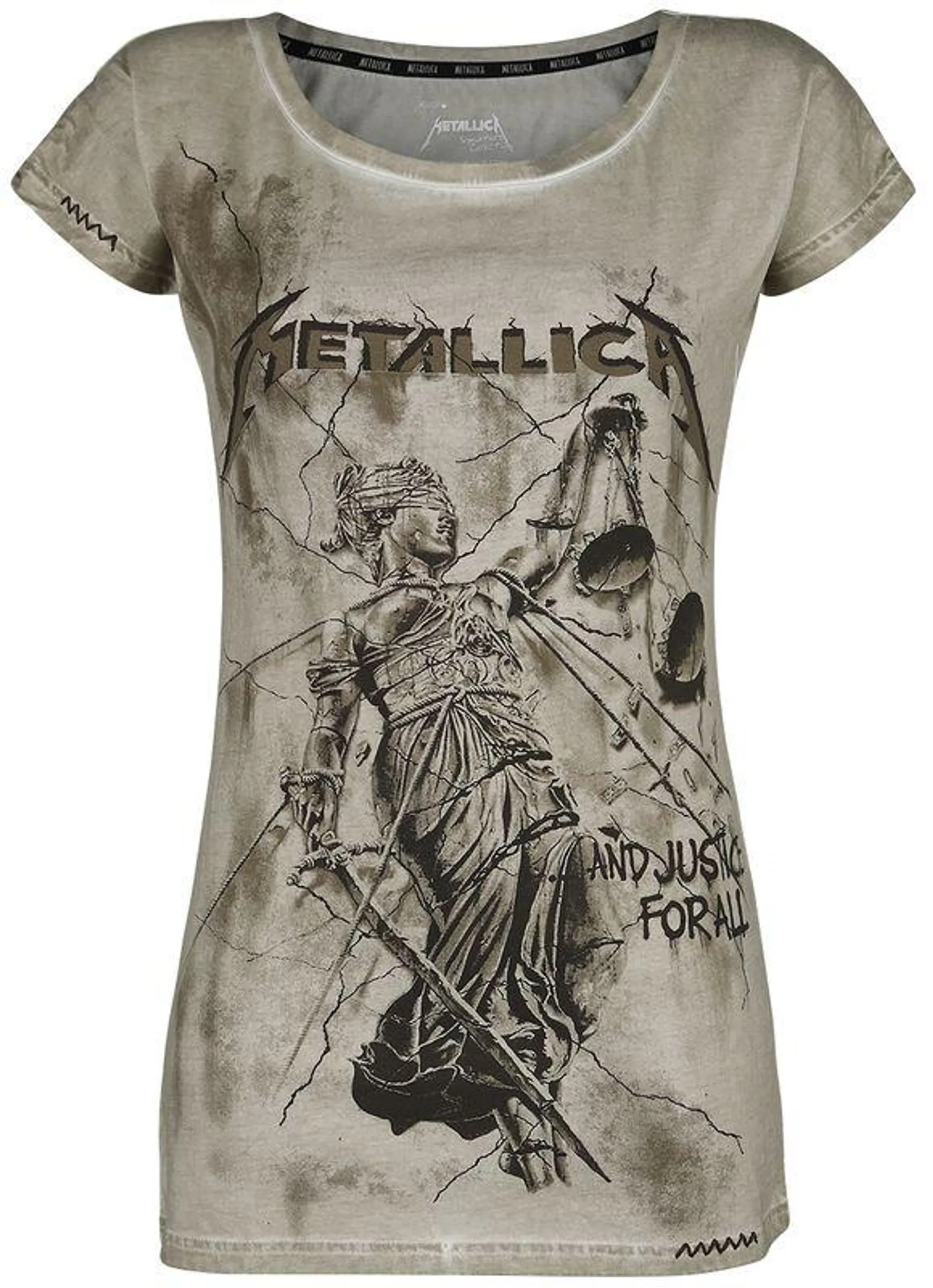 | T-Shirt | cachi | Metallica