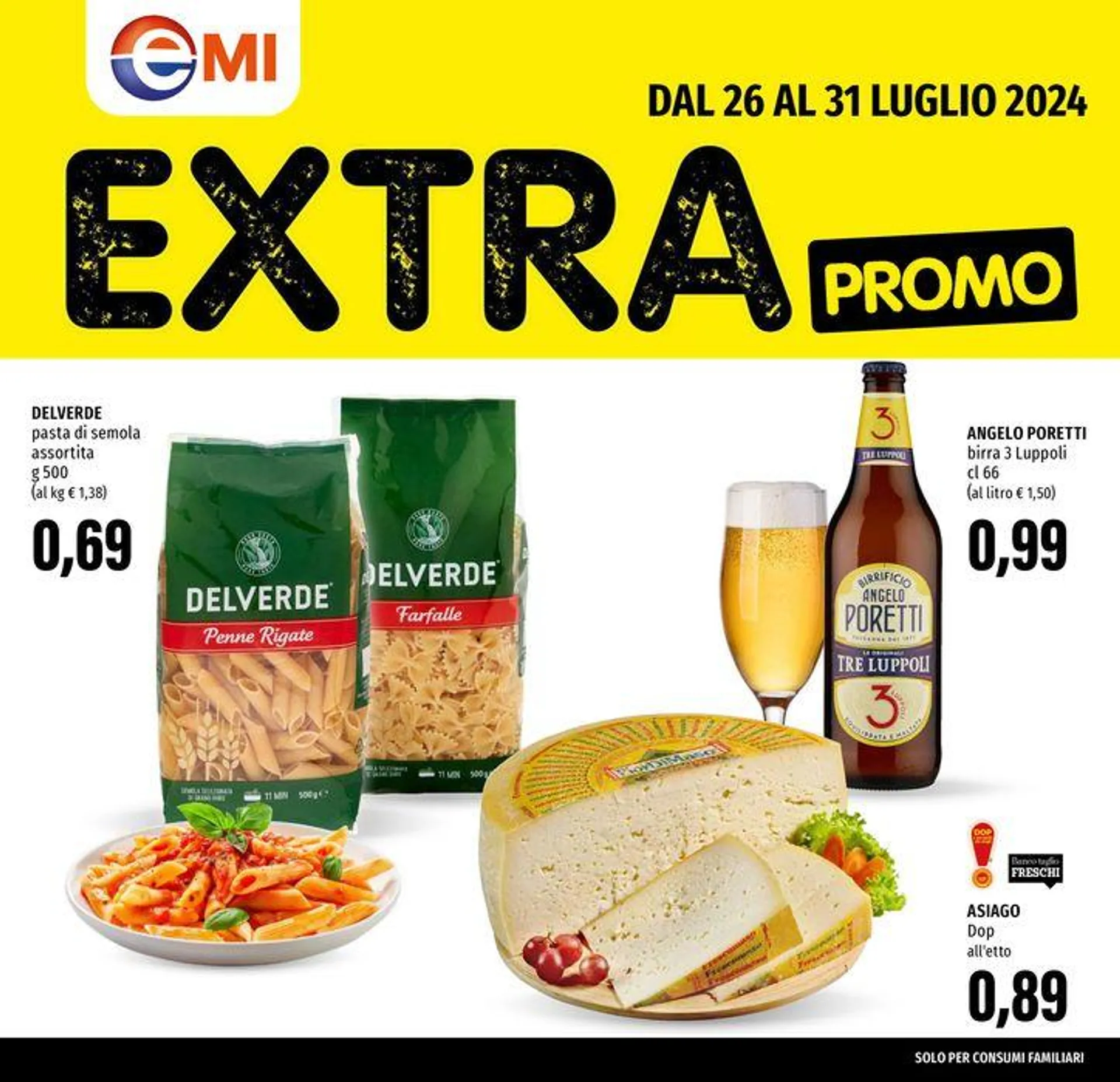 Extra promo da 26 luglio a 31 luglio di 2024 - Pagina del volantino 1