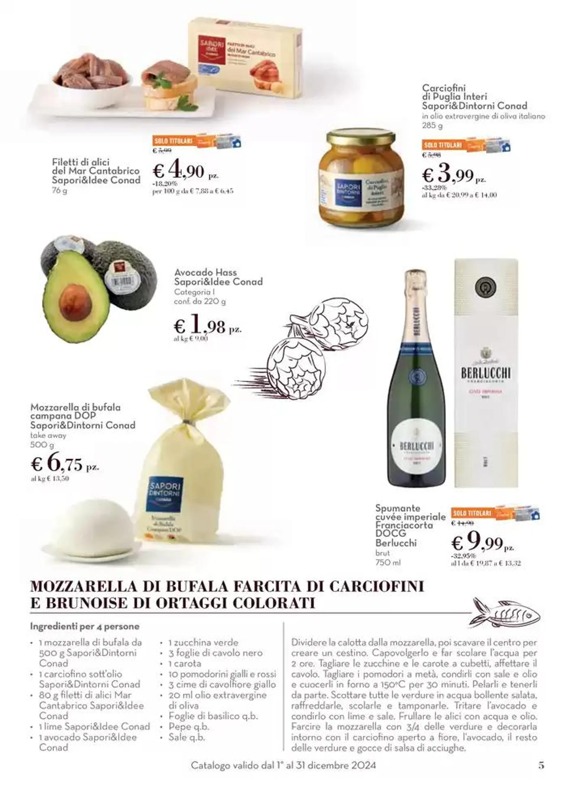 Catalogo Sapori & Natale da 1 dicembre a 31 dicembre di 2024 - Pagina del volantino 5