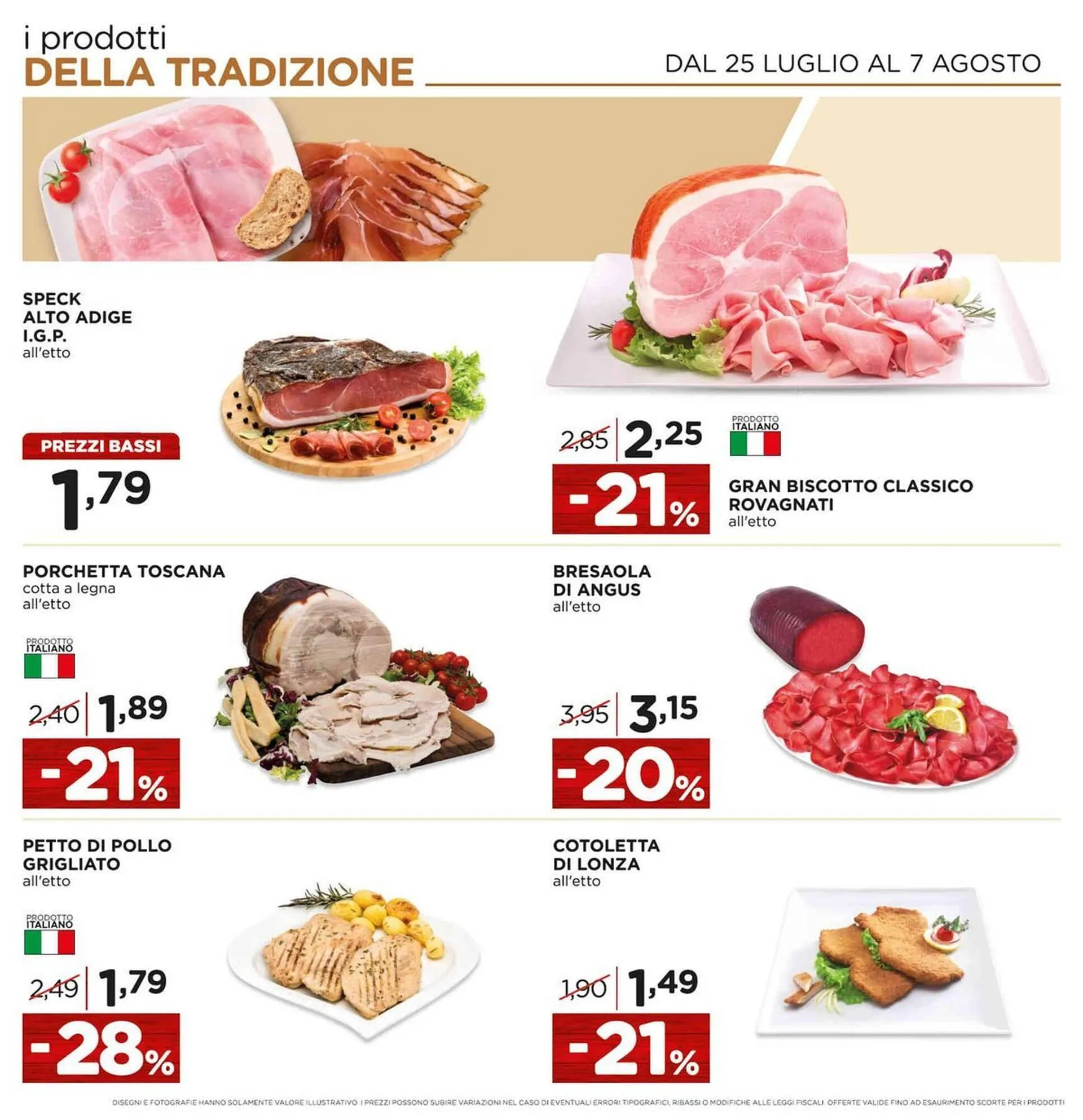 Volantino Alì Supermercati da 25 luglio a 7 agosto di 2024 - Pagina del volantino 8