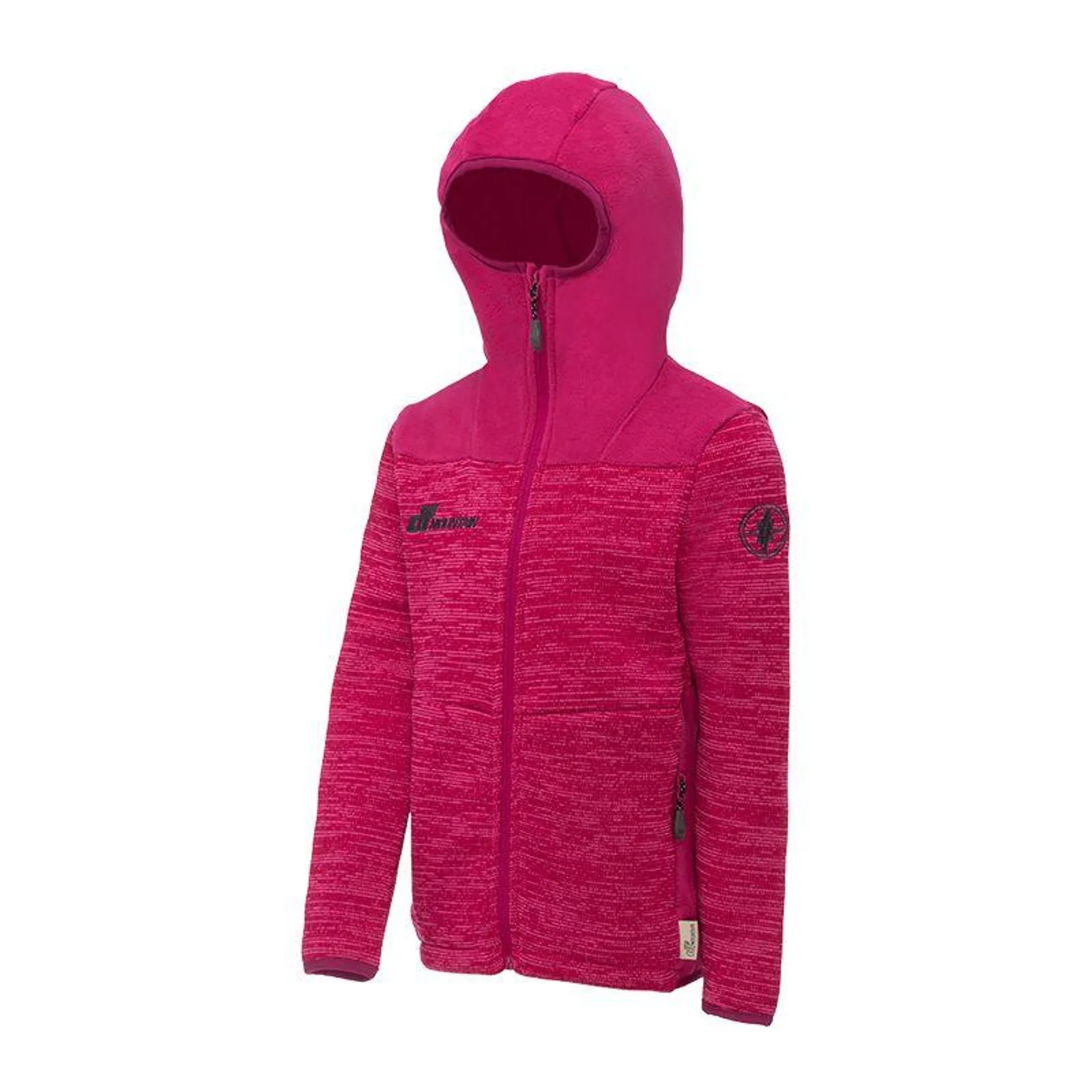 PILE BAMBINO MELANGE HOODY C823 FUXIA