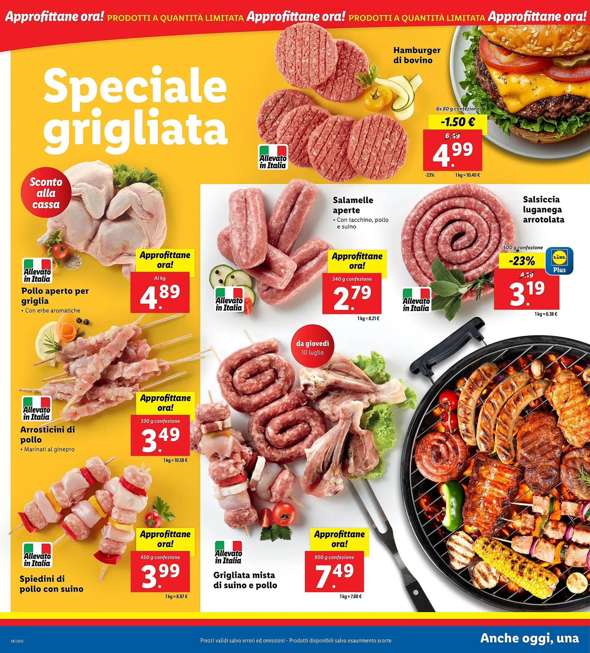 Volantino Lidl da 7 luglio a 13 luglio di 2025 - Pagina del volantino 8