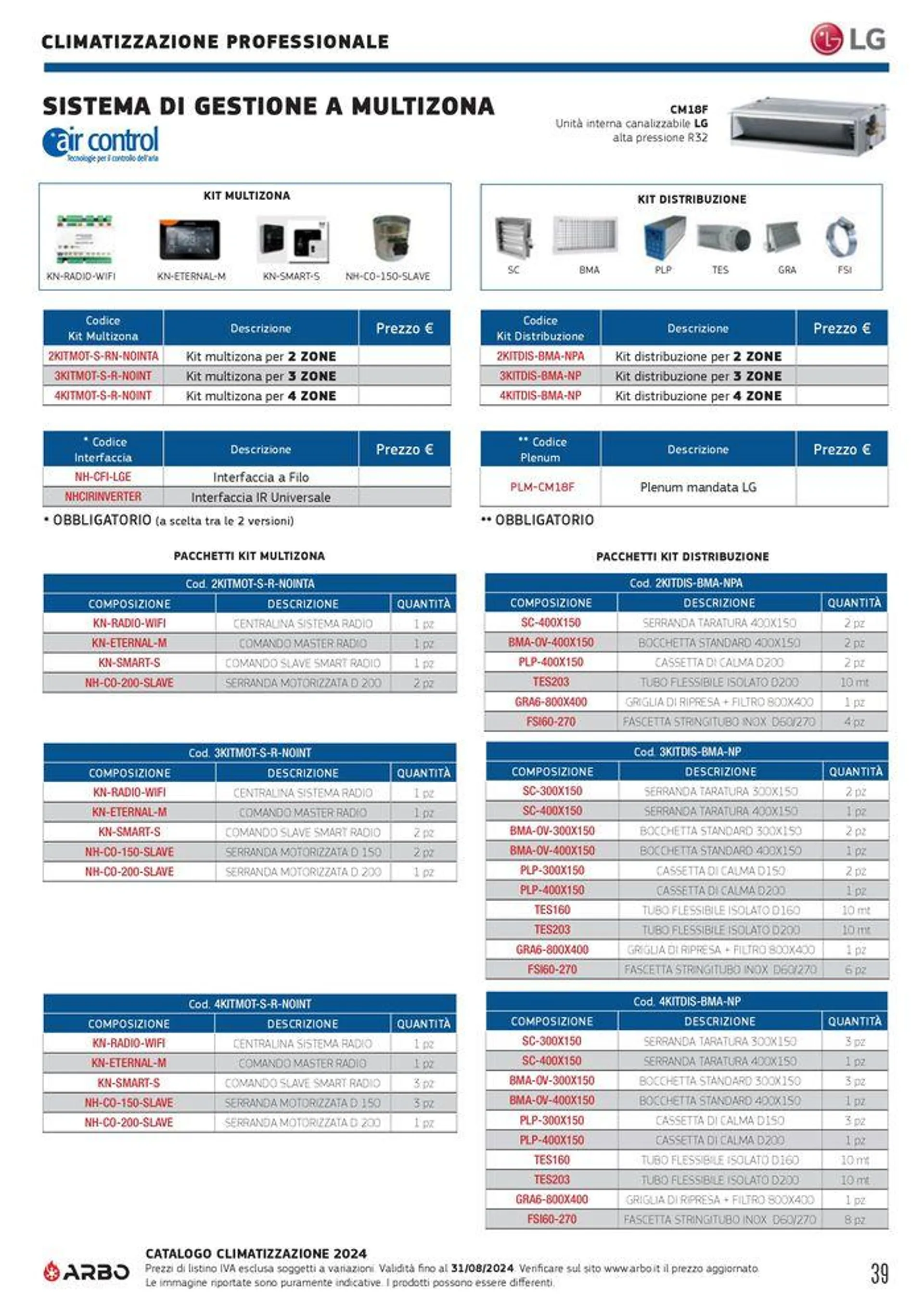 Catalogo climatizzazione 2024 - 39