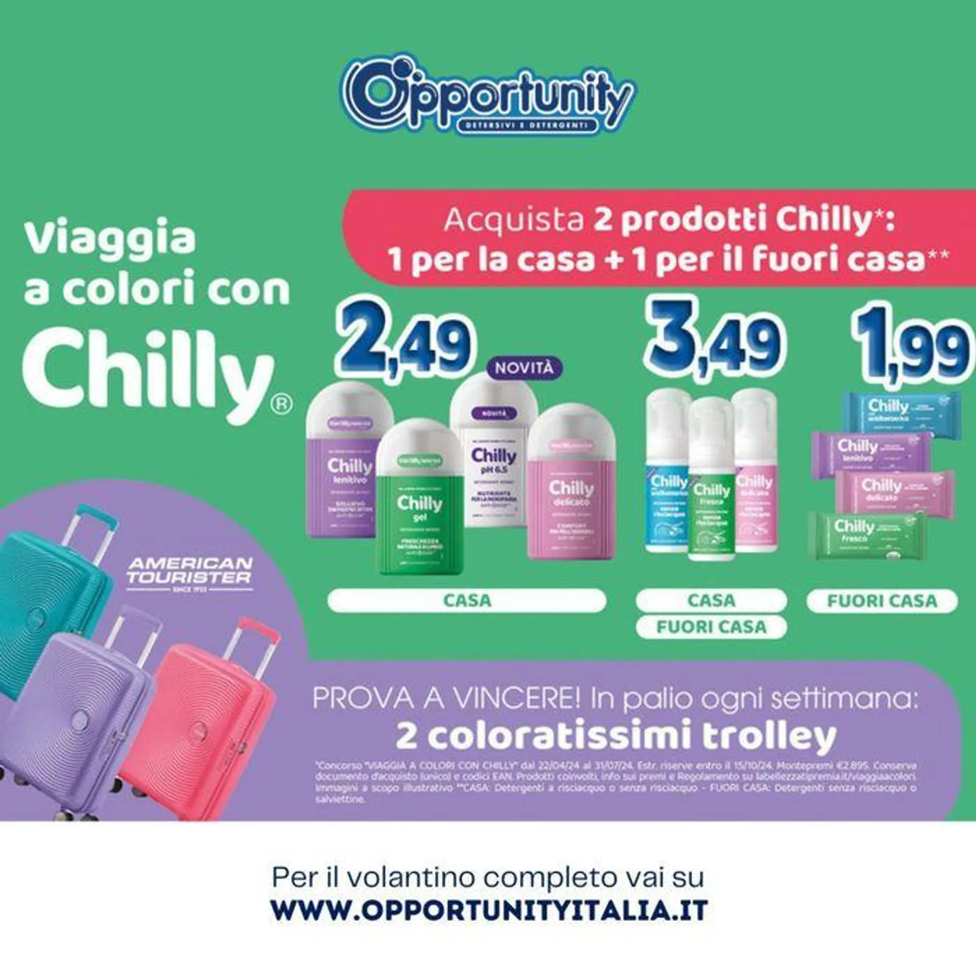 Acquista 2 prodotti chilly - 1