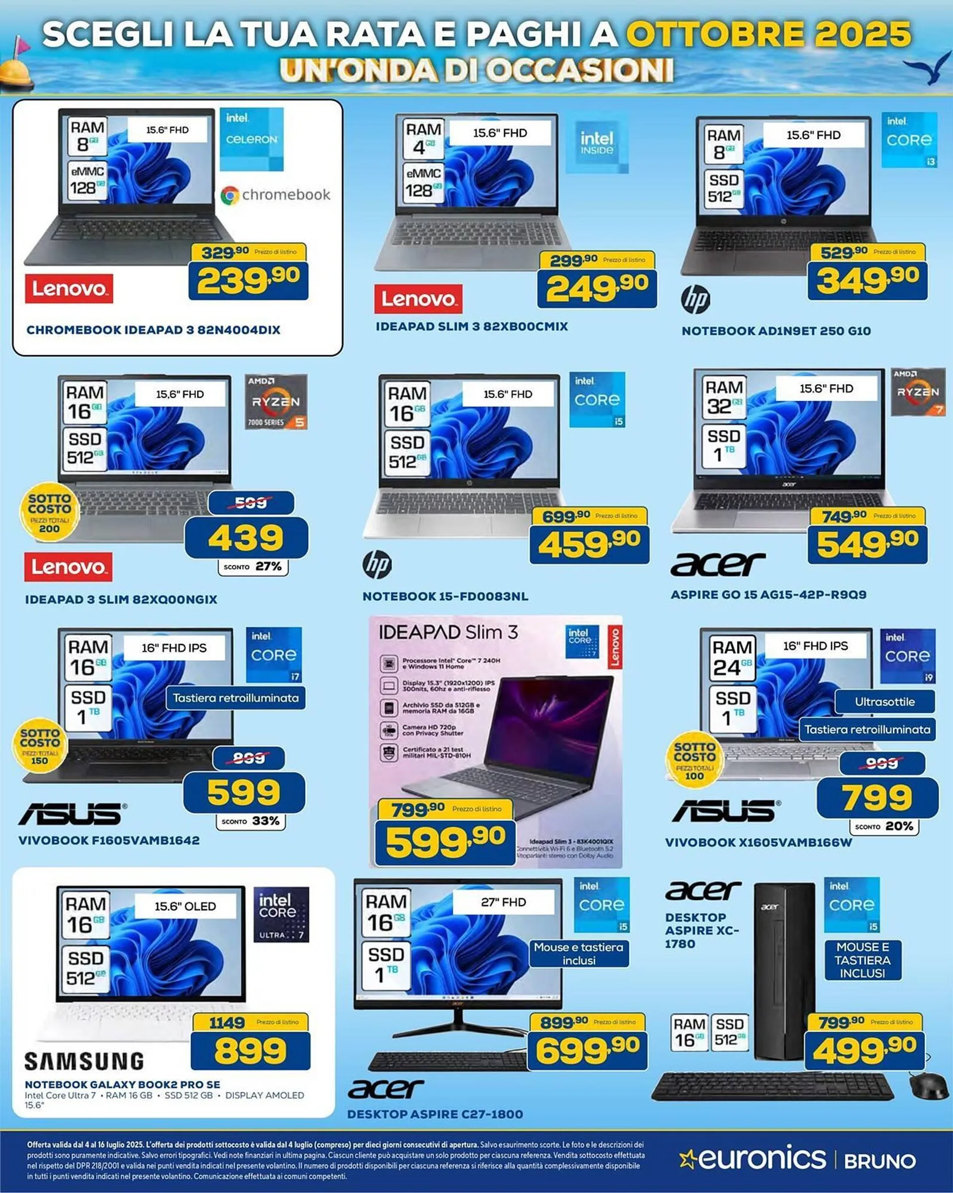 Volantino Euronics da 4 luglio a 16 luglio di 2025 - Pagina del volantino 24