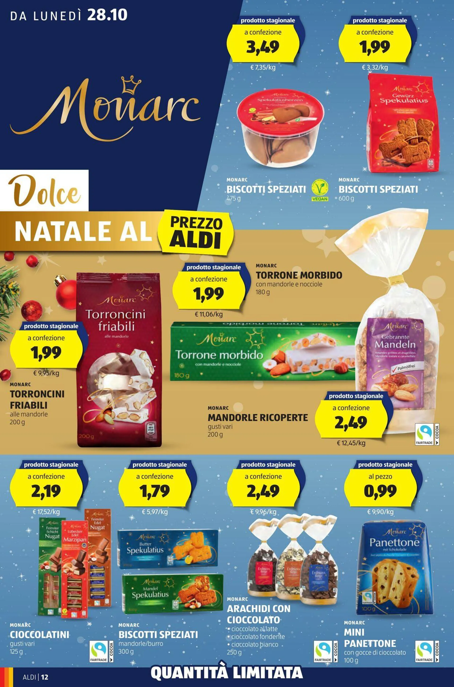 Aldi Volantino attuale da 28 ottobre a 3 novembre di 2024 - Pagina del volantino 12