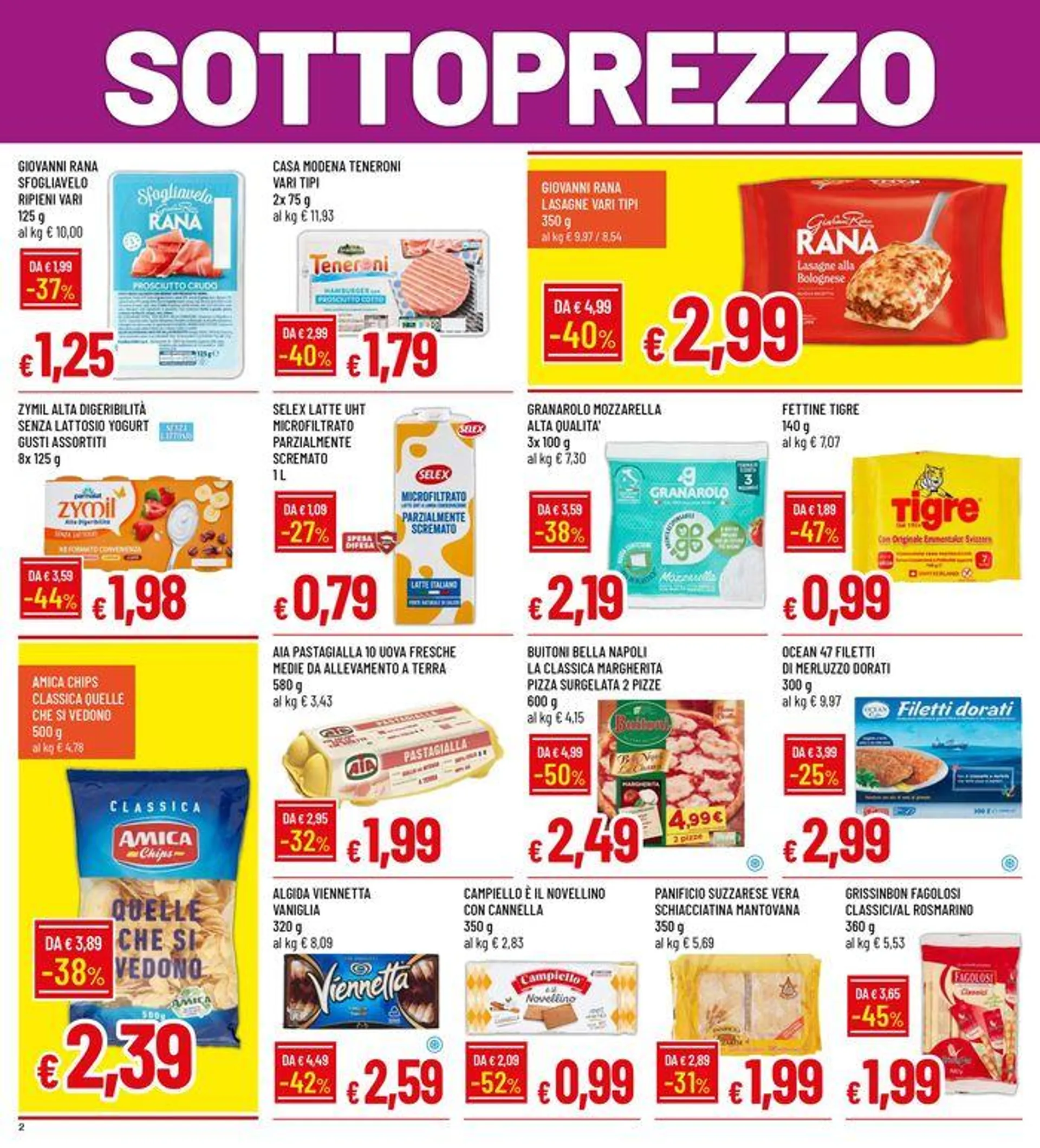 Sottoprezzo da 23 settembre a 9 ottobre di 2024 - Pagina del volantino 2