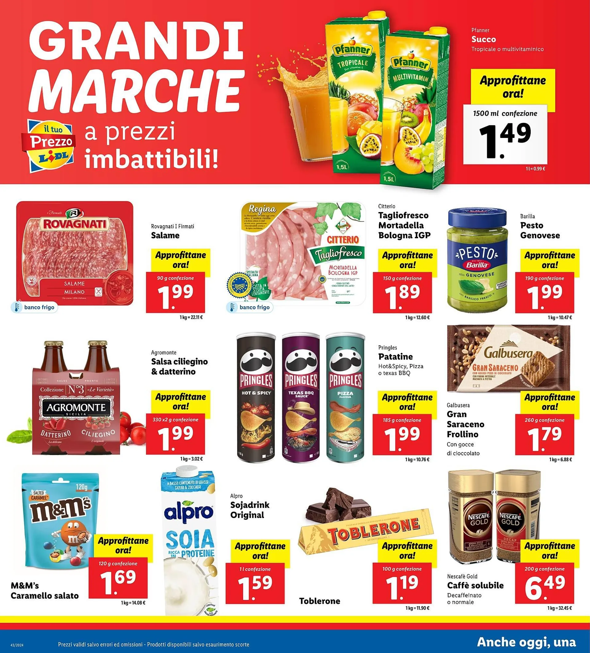 Volantino Lidl da 21 ottobre a 27 ottobre di 2024 - Pagina del volantino 14