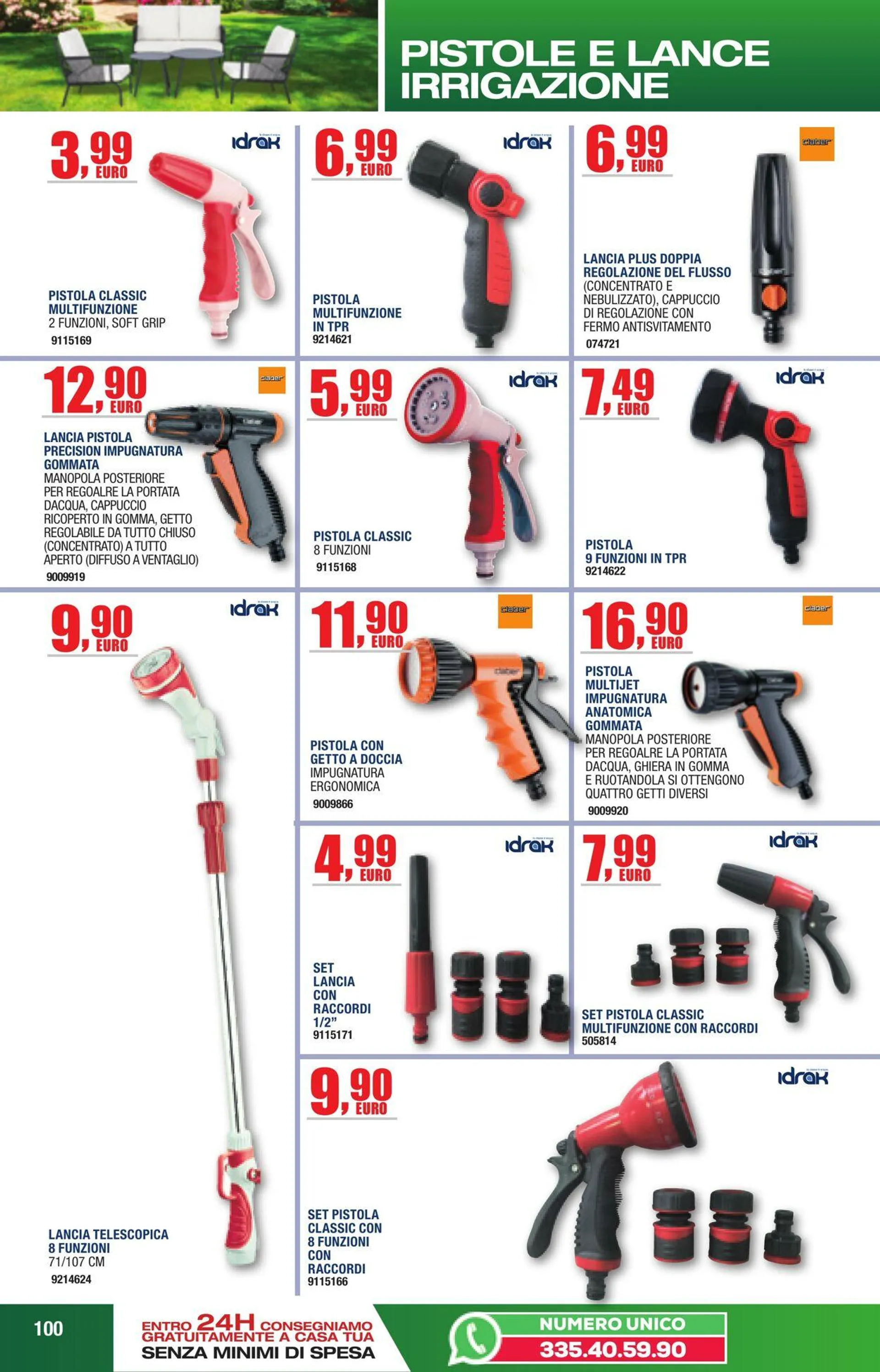Bricofer - Perugia Volantino attuale da 25 giugno a 9 luglio di 2025 - Pagina del volantino 100