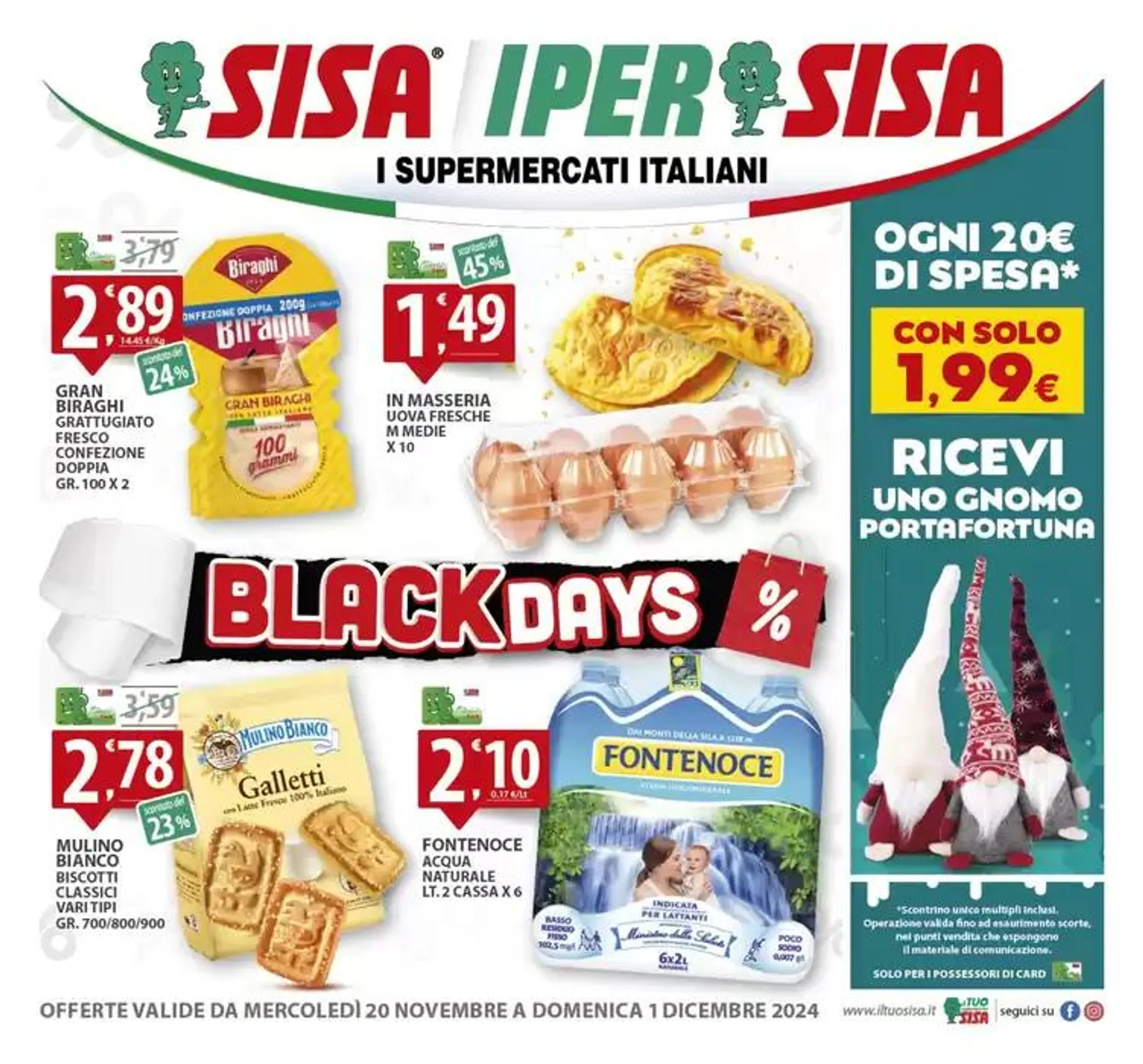 Black days da 20 novembre a 1 dicembre di 2024 - Pagina del volantino 1