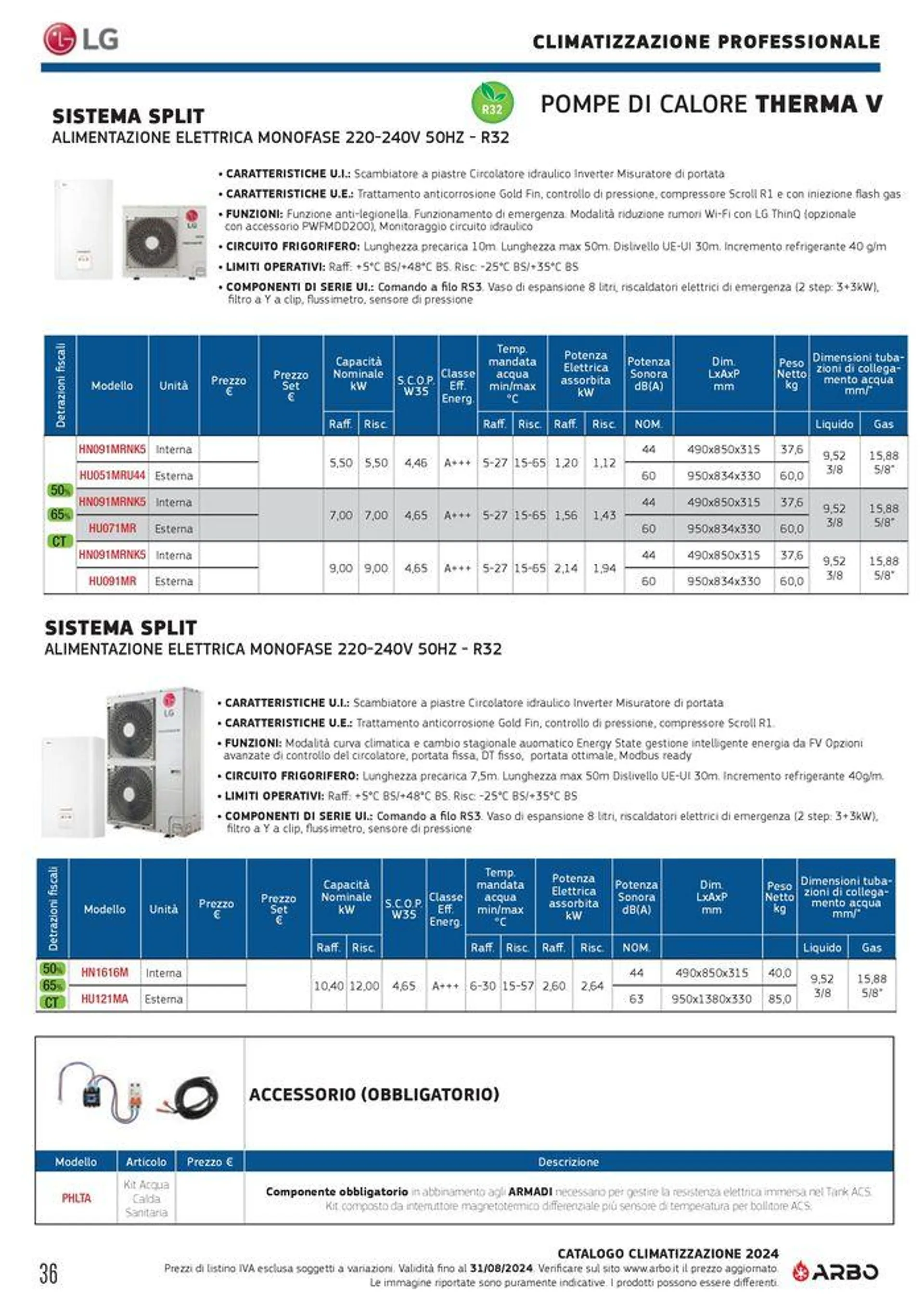 Catalogo climatizzazione 2024 - 36