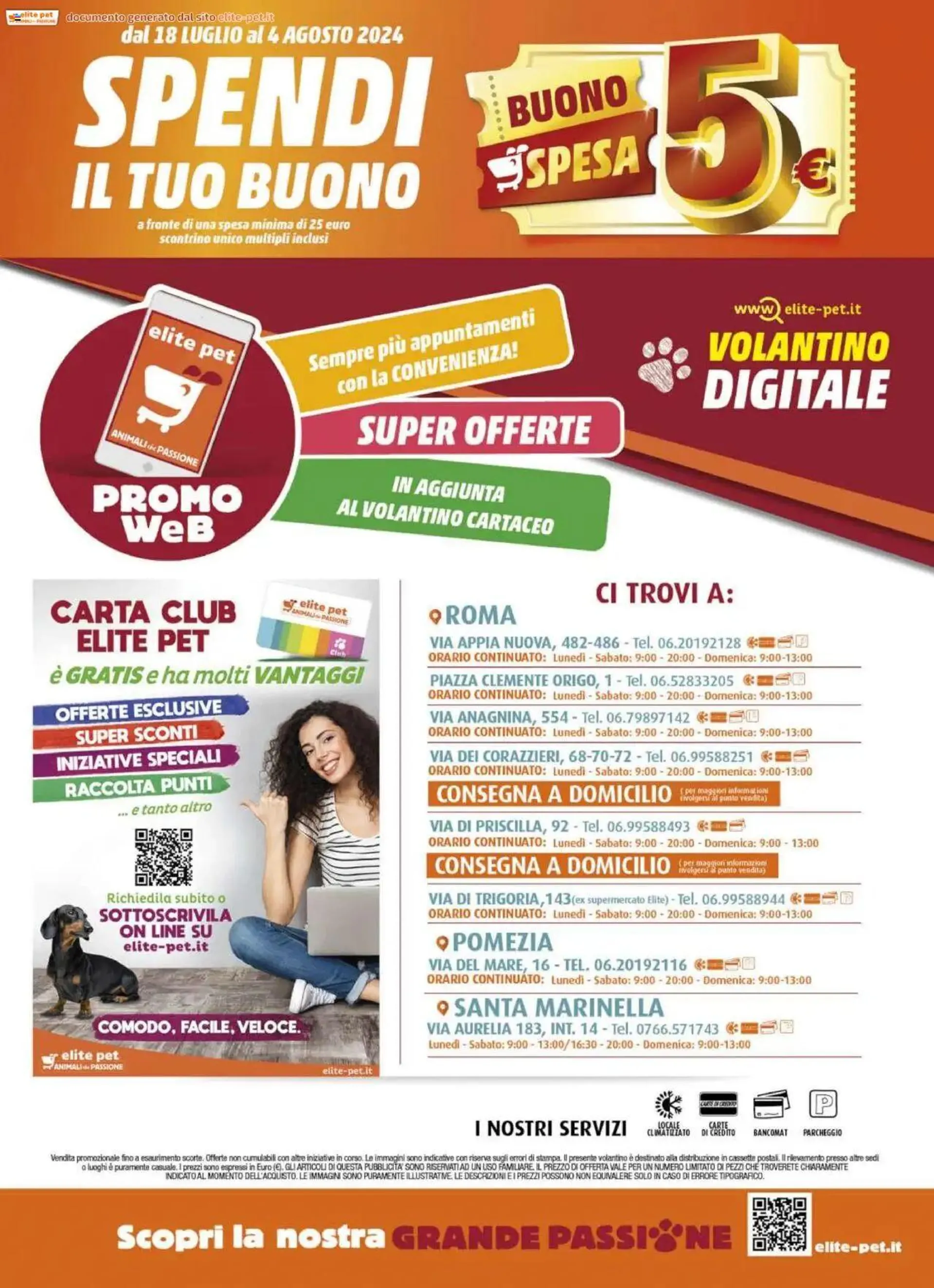 Volantino Pet Elite Supermercati da 18 luglio a 4 agosto di 2024 - Pagina del volantino 8