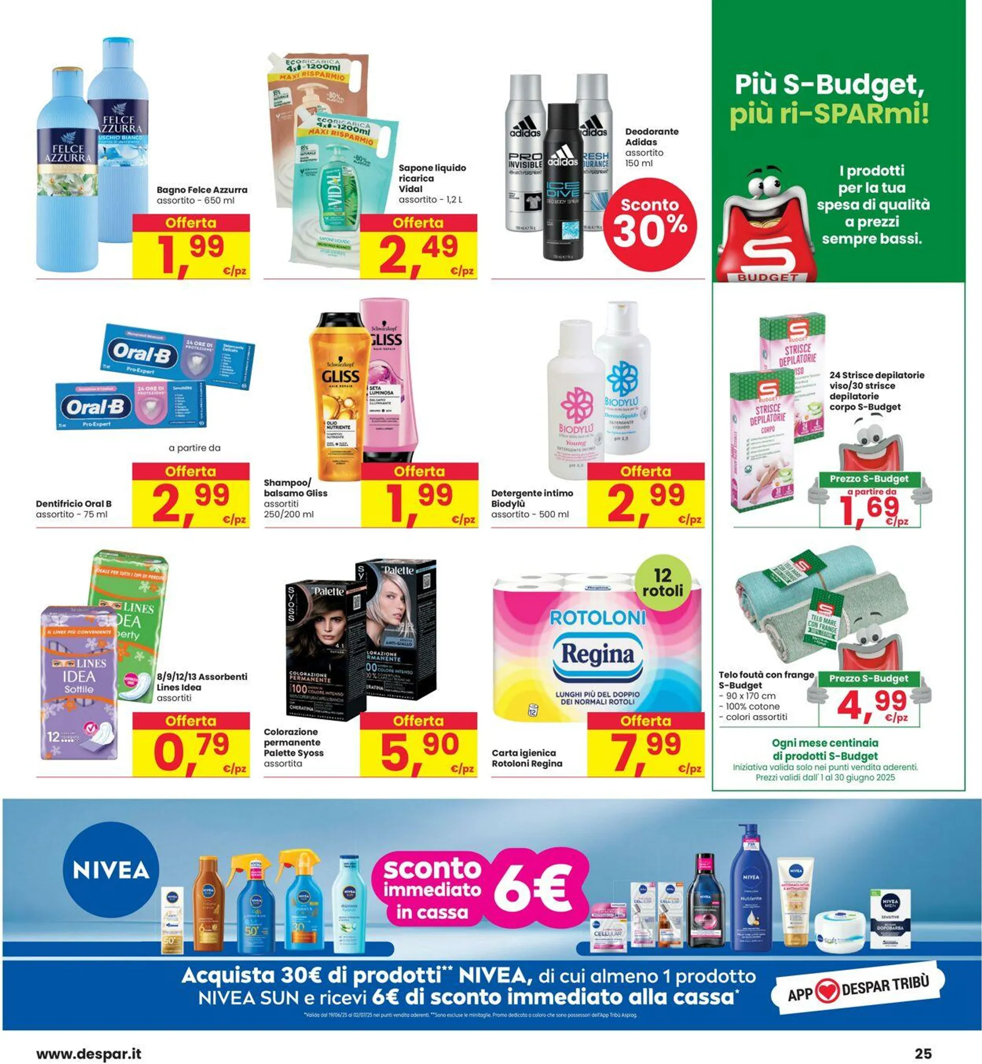 Interspar Volantino attuale da 19 giugno a 2 luglio di 2025 - Pagina del volantino 25