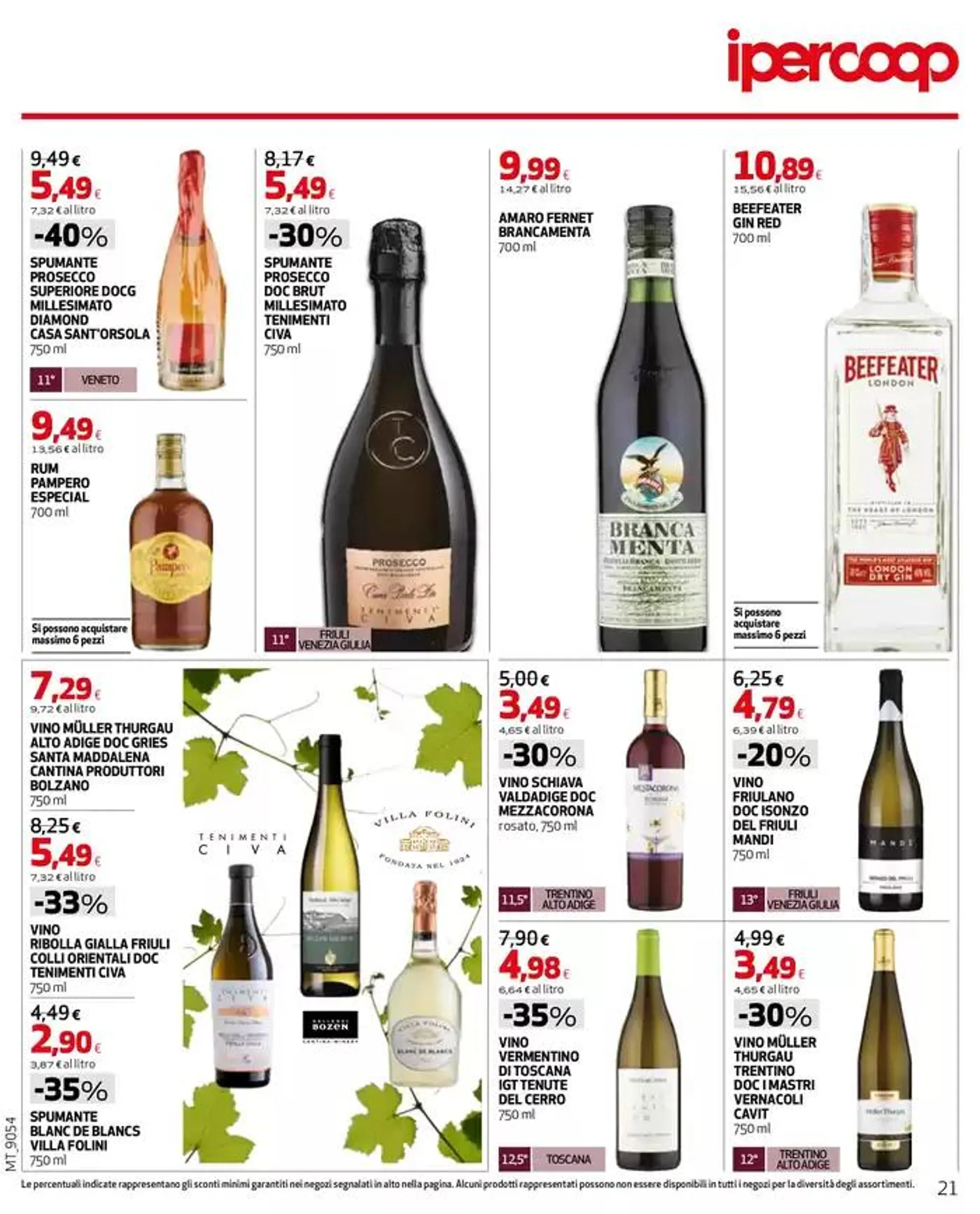Grandi marche 30% 40% 50% da 8 maggio a 21 maggio di 2025 - Pagina del volantino 21
