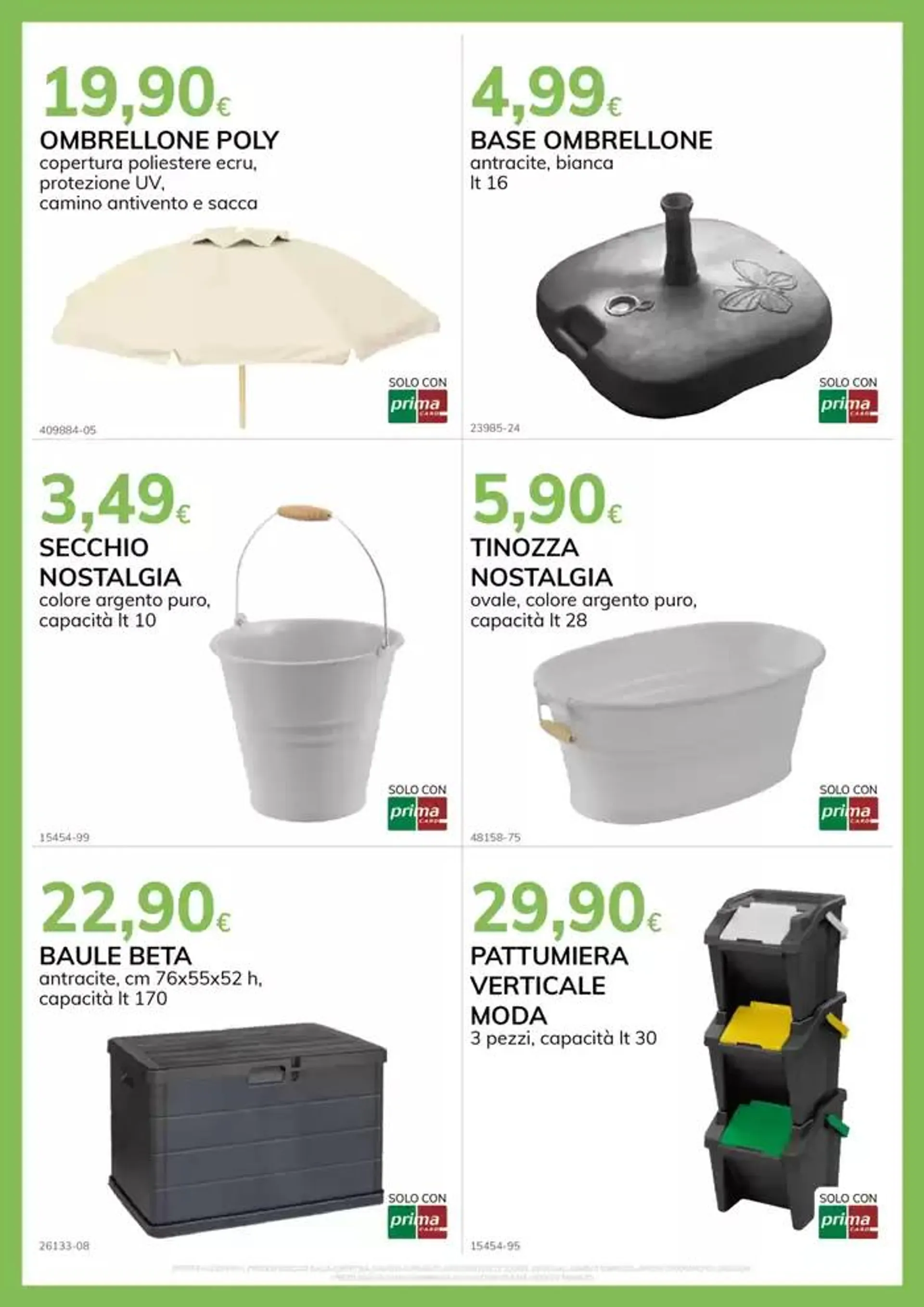 Speciale Mobili Estivi! da 22 aprile a 16 giugno di 2025 - Pagina del volantino 6