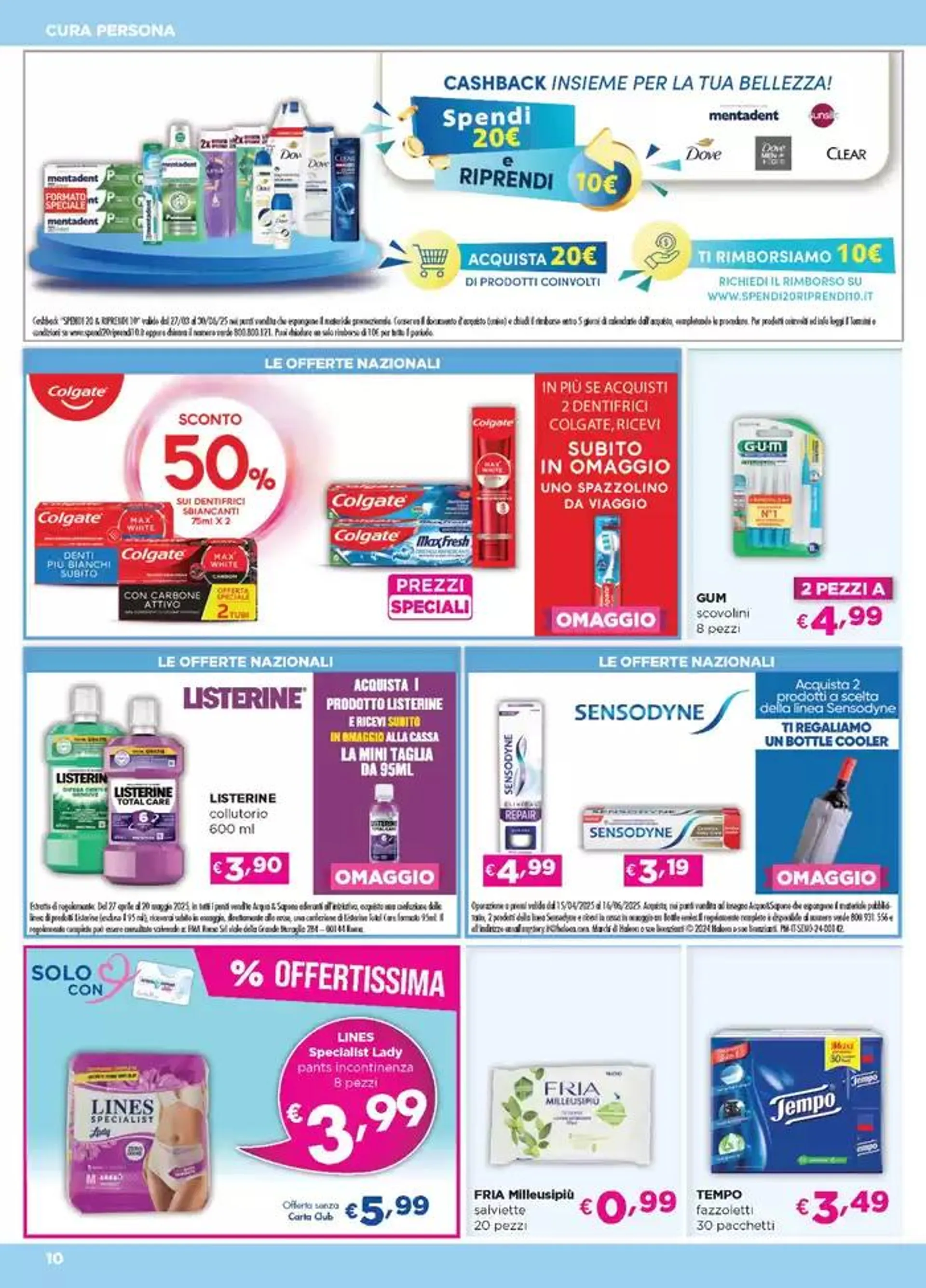 Da venerdi 2 a Martedi 20 maggio 2025 da 29 aprile a 20 maggio di 2025 - Pagina del volantino 10