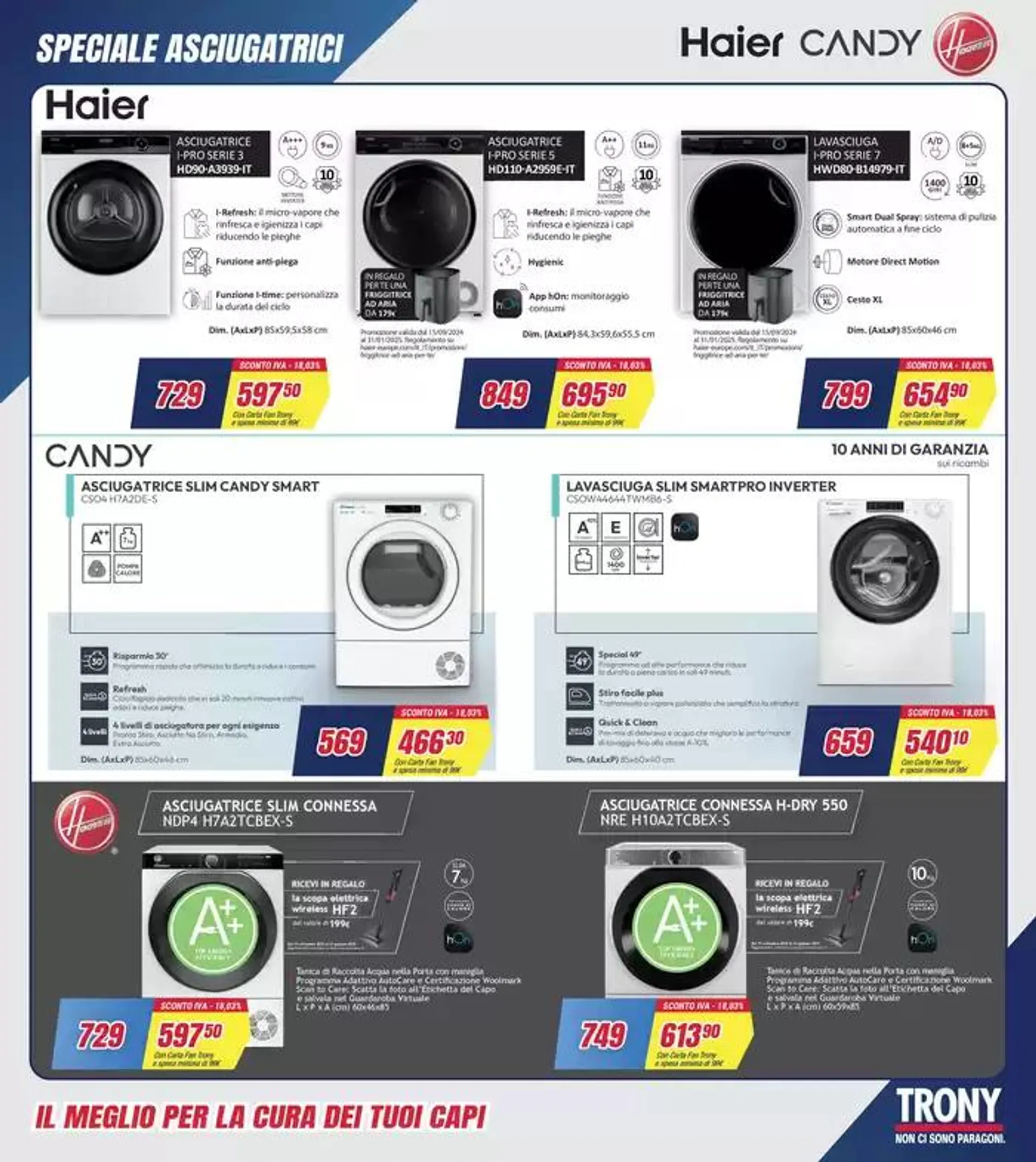 Speciale asciugatrici da 26 settembre a 16 ottobre di 2024 - Pagina del volantino 9