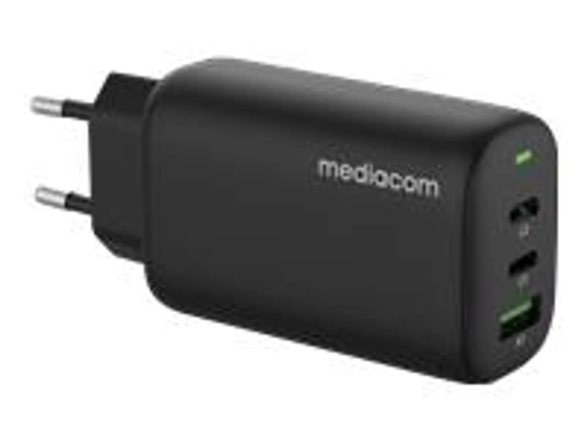 MD PD CHARGER 65W 1USB-2TYPEC BLACK