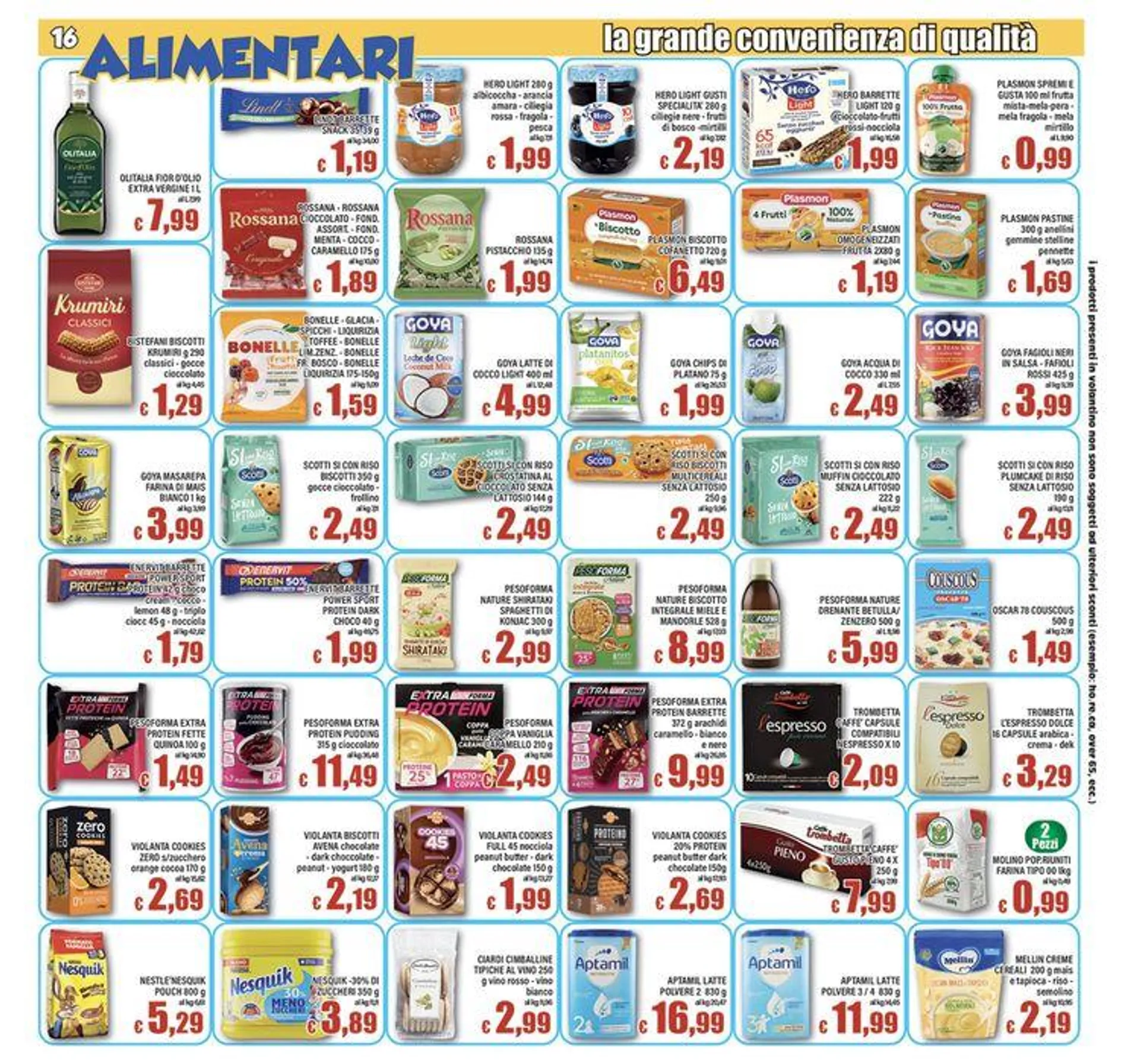 Offerta speciale di Top Supermercati da 30 agosto a 10 settembre di 2024 - Pagina del volantino 16