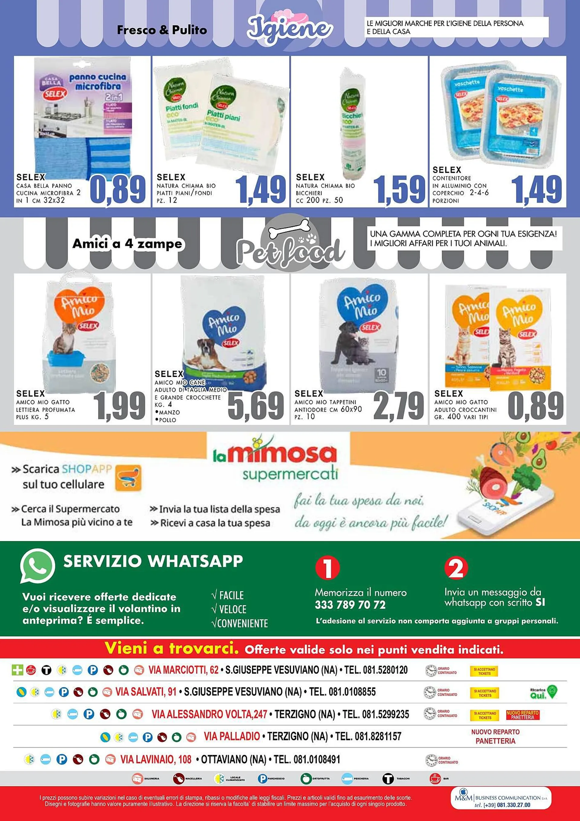 Volantino La Mimosa Supermercati da 15 aprile a 28 aprile di 2024 - Pagina del volantino 16