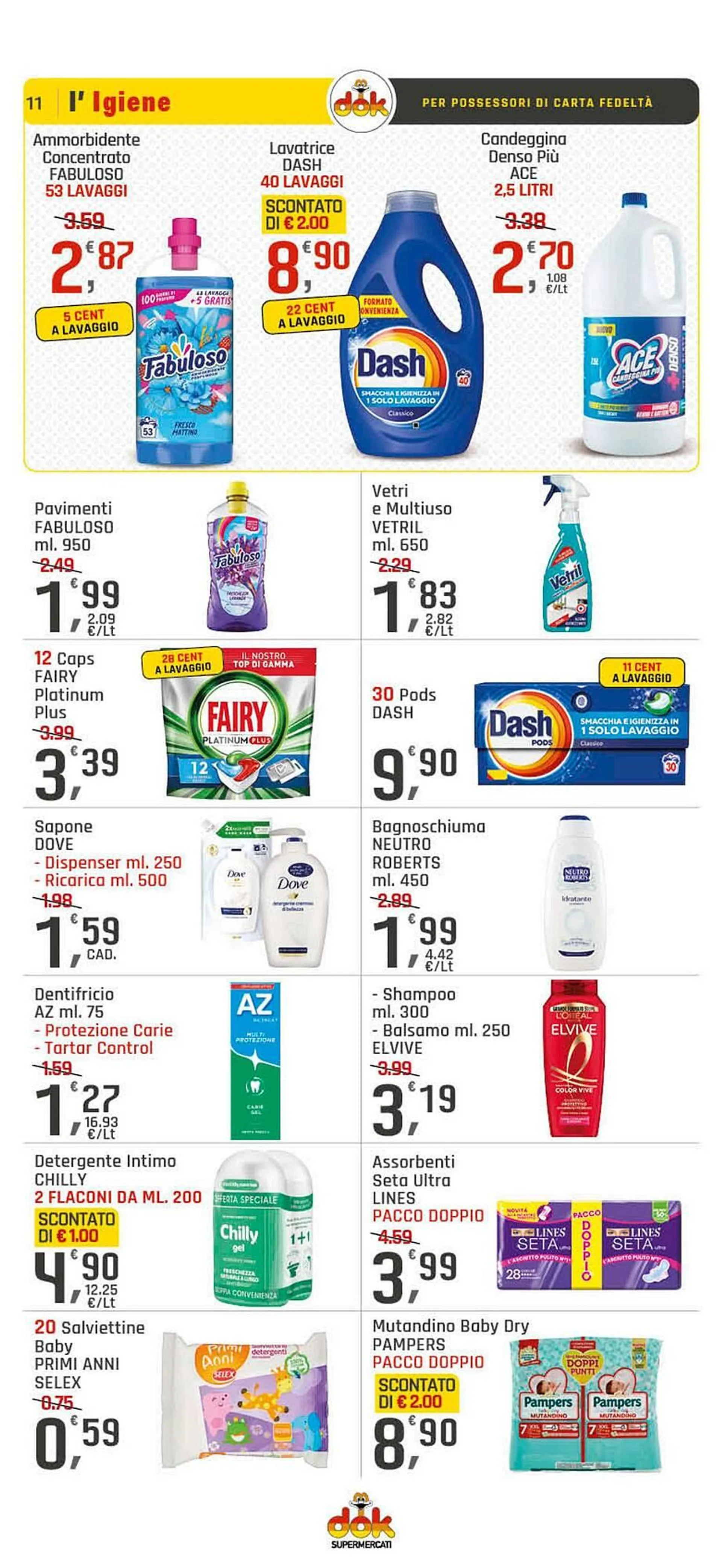 Volantino Supermercati Dok da 5 maggio a 11 maggio di 2025 - Pagina del volantino 11