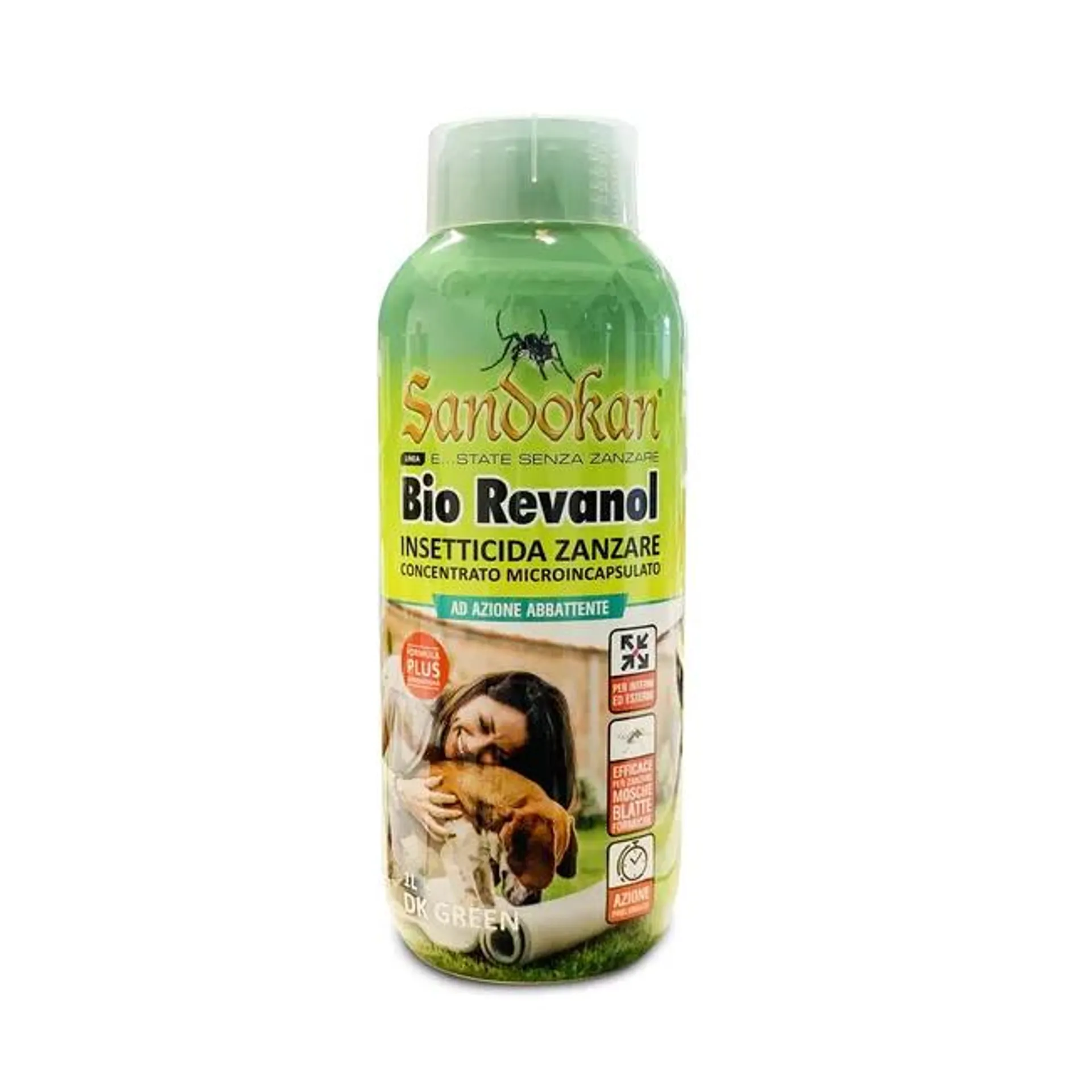 Insetticida liquido per zanzare SANDOKAN Bio Revanol 1 L