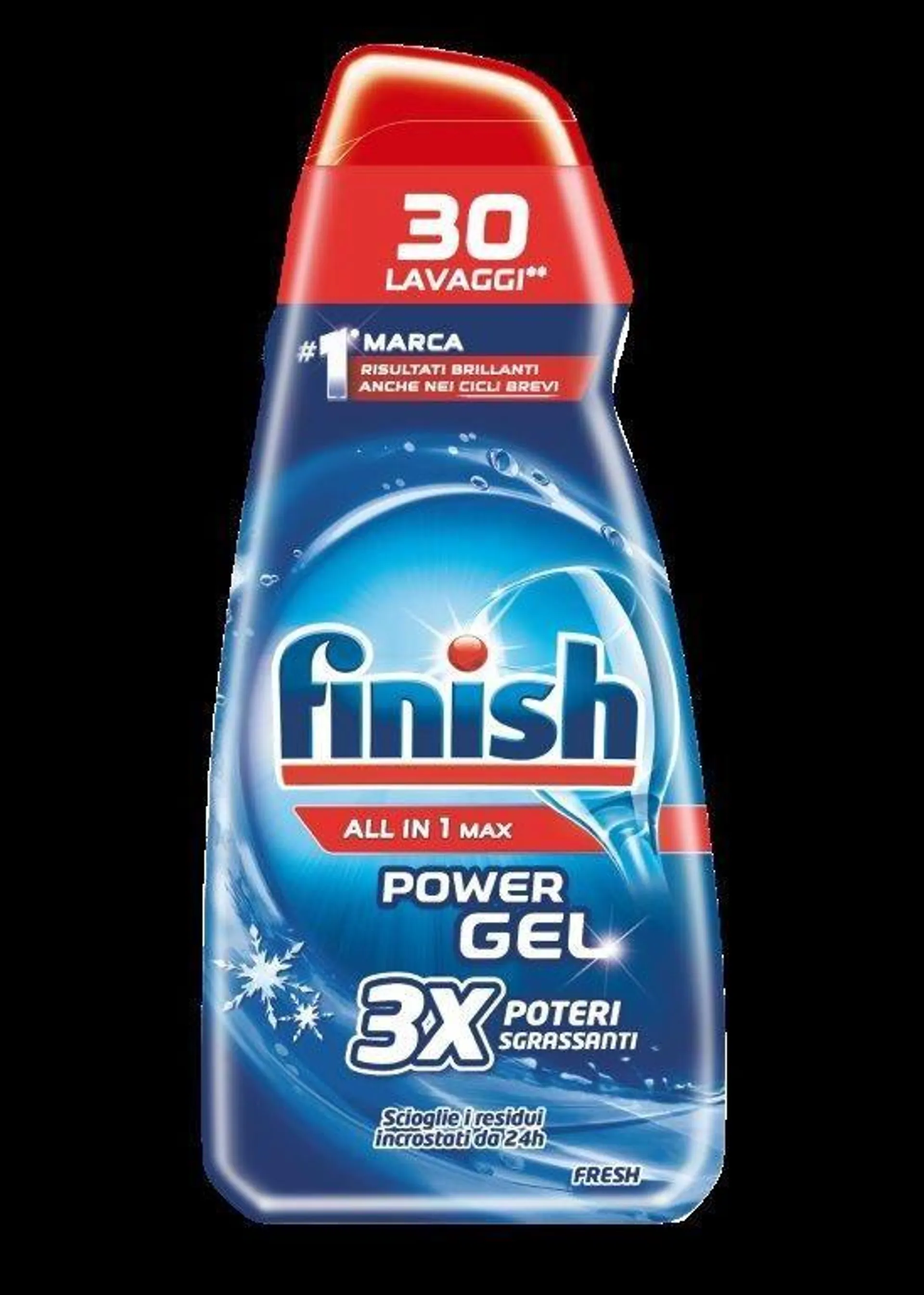 FINISH POWER GEL 600ML FRESH