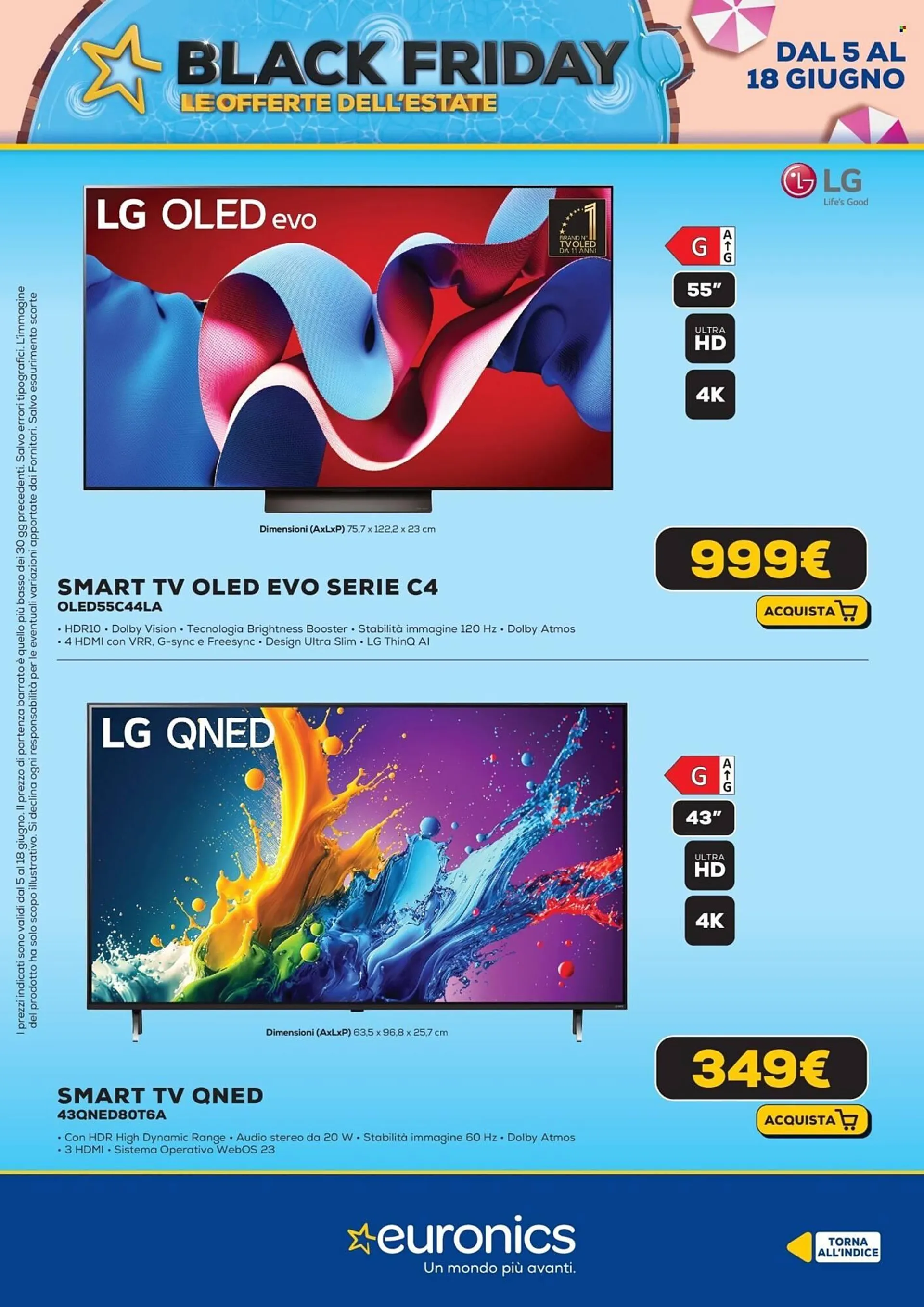 Volantino Euronics da 5 giugno a 18 giugno di 2025 - Pagina del volantino 23