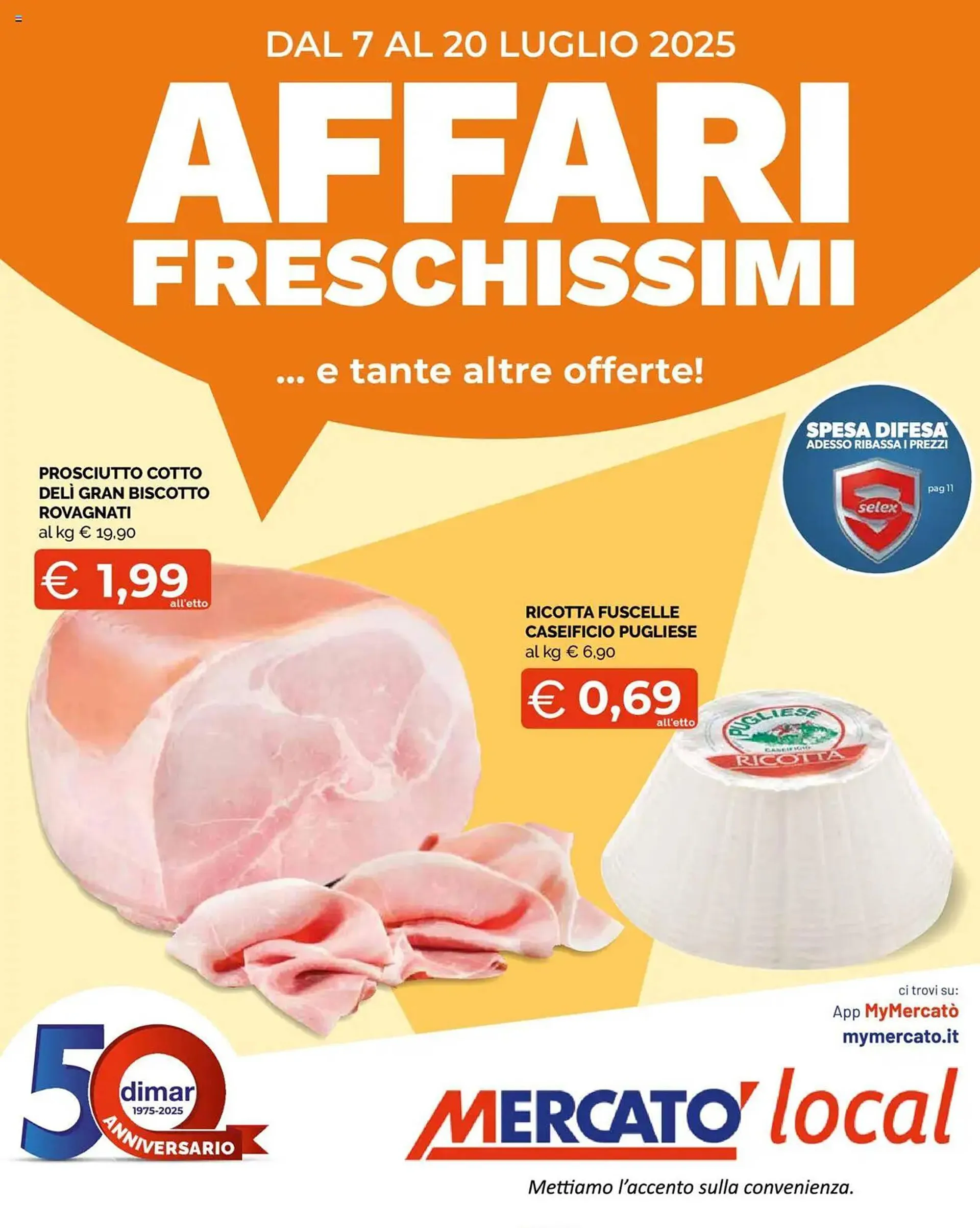 Volantino Mercatò Local da 7 luglio a 20 luglio di 2025 - Pagina del volantino 1