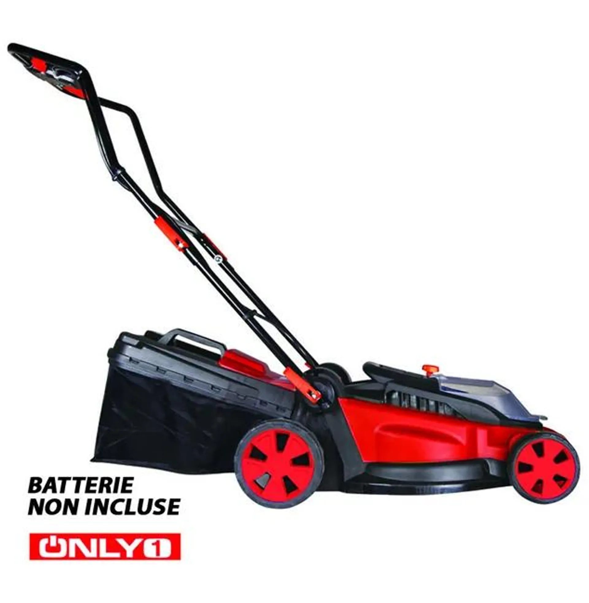 Rasaerba a batteria 36v taglio cm.43 rab43 only1