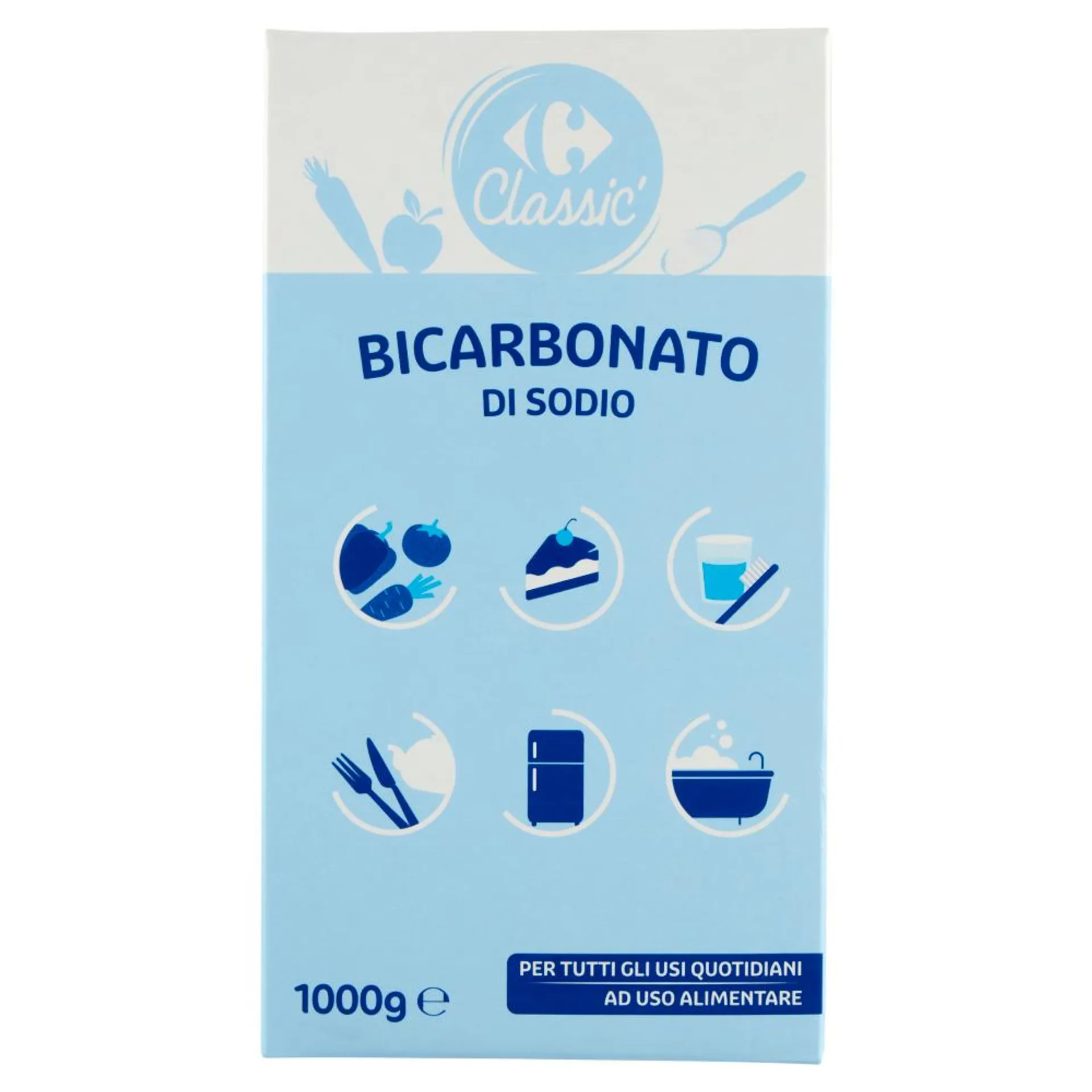 Carrefour Classic Bicarbonato di Sodio 1000 g