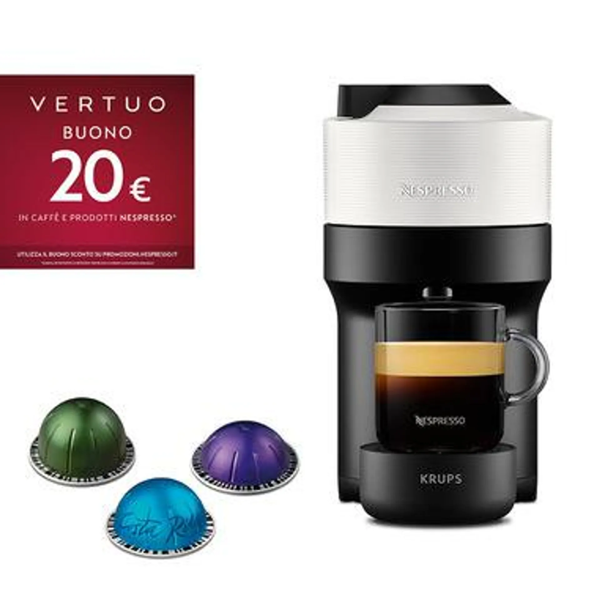 Krups Vertuo Pop Nespresso by XN9201K