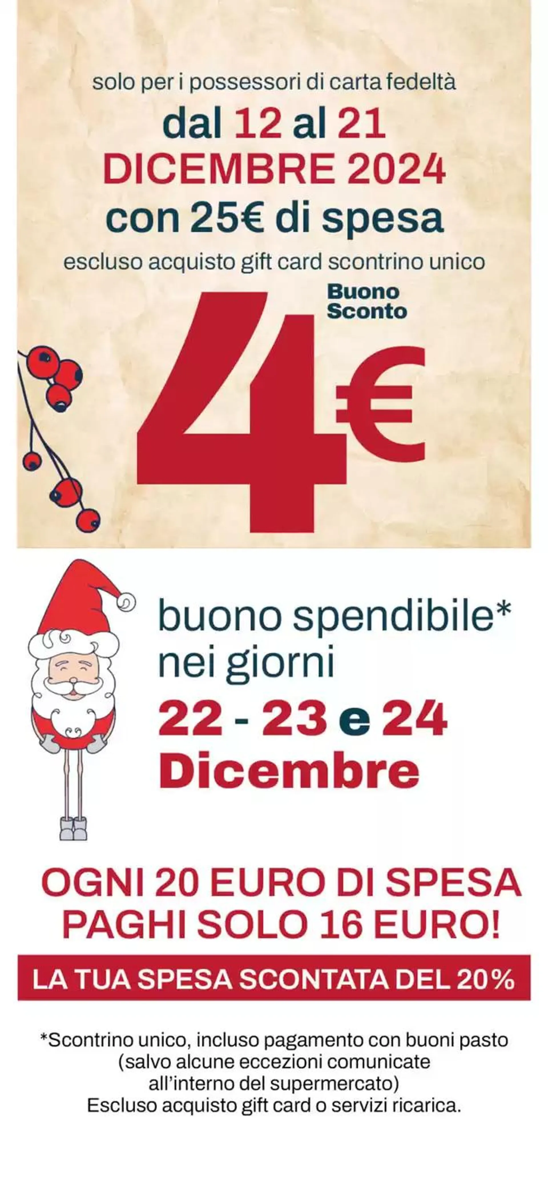 Aria di festa da 12 dicembre a 21 dicembre di 2024 - Pagina del volantino 2