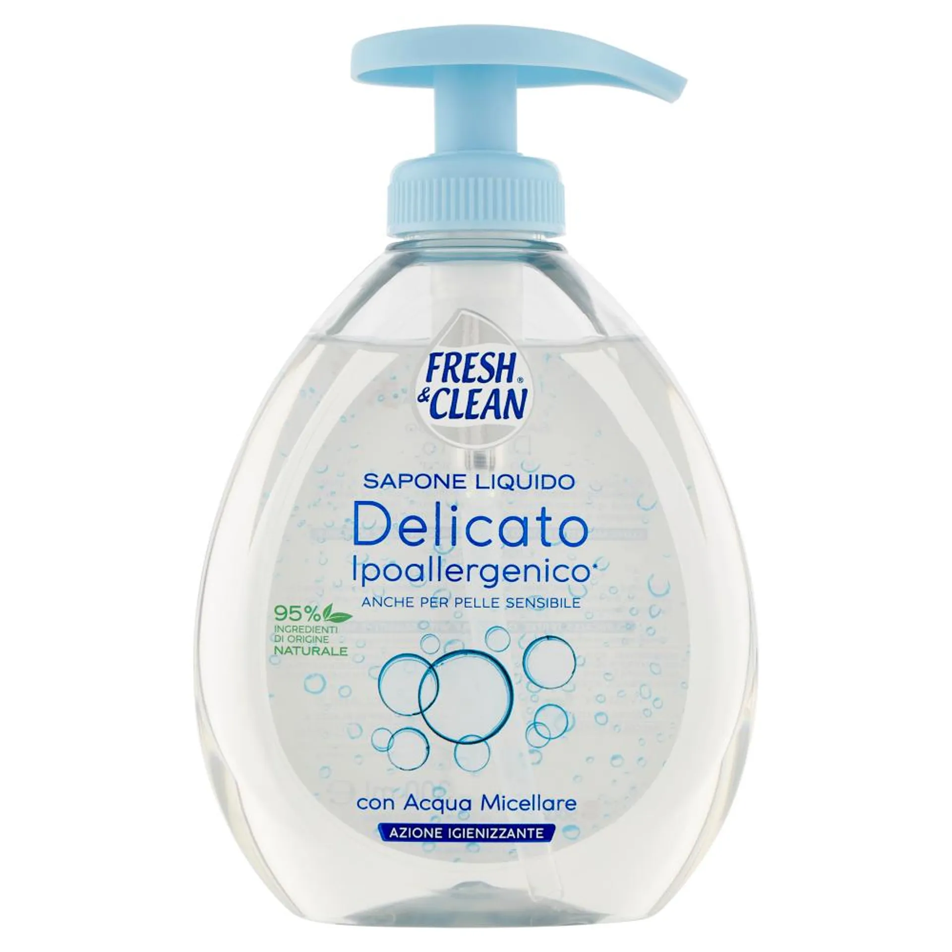 Fresh & Clean Sapone Liquido Delicato con Acqua Micellare 300 ml