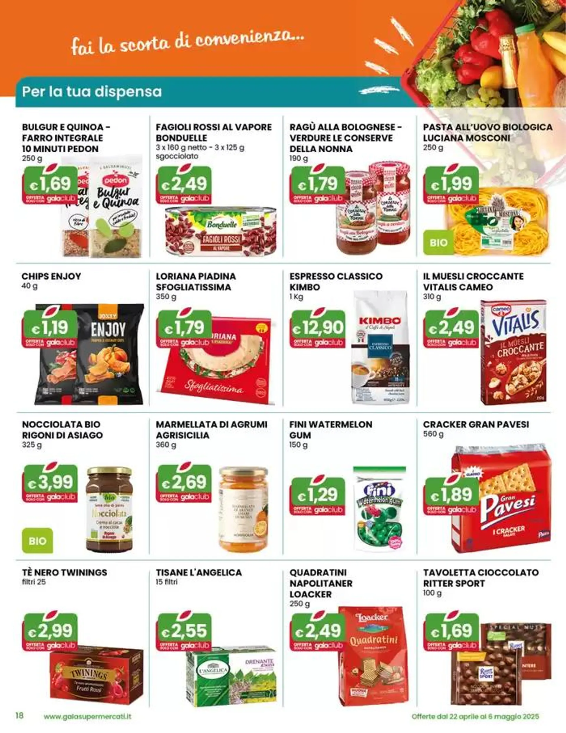 Offertissime da 22 aprile a 6 maggio di 2025 - Pagina del volantino 18
