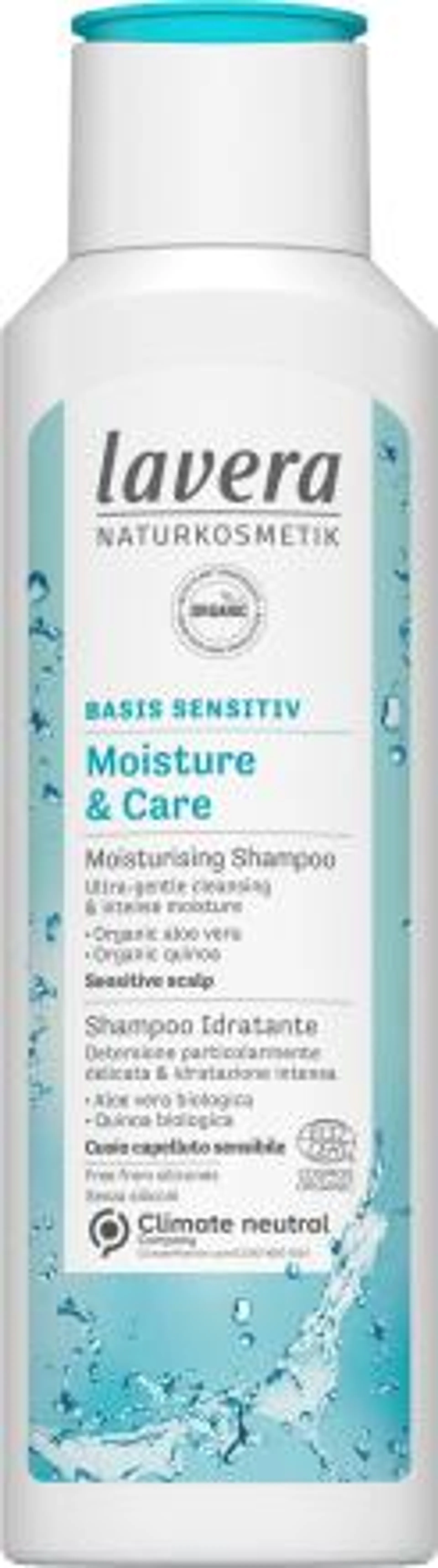 Shampoo idratante Moisture and Care Basis Sensitiv, 250 ml