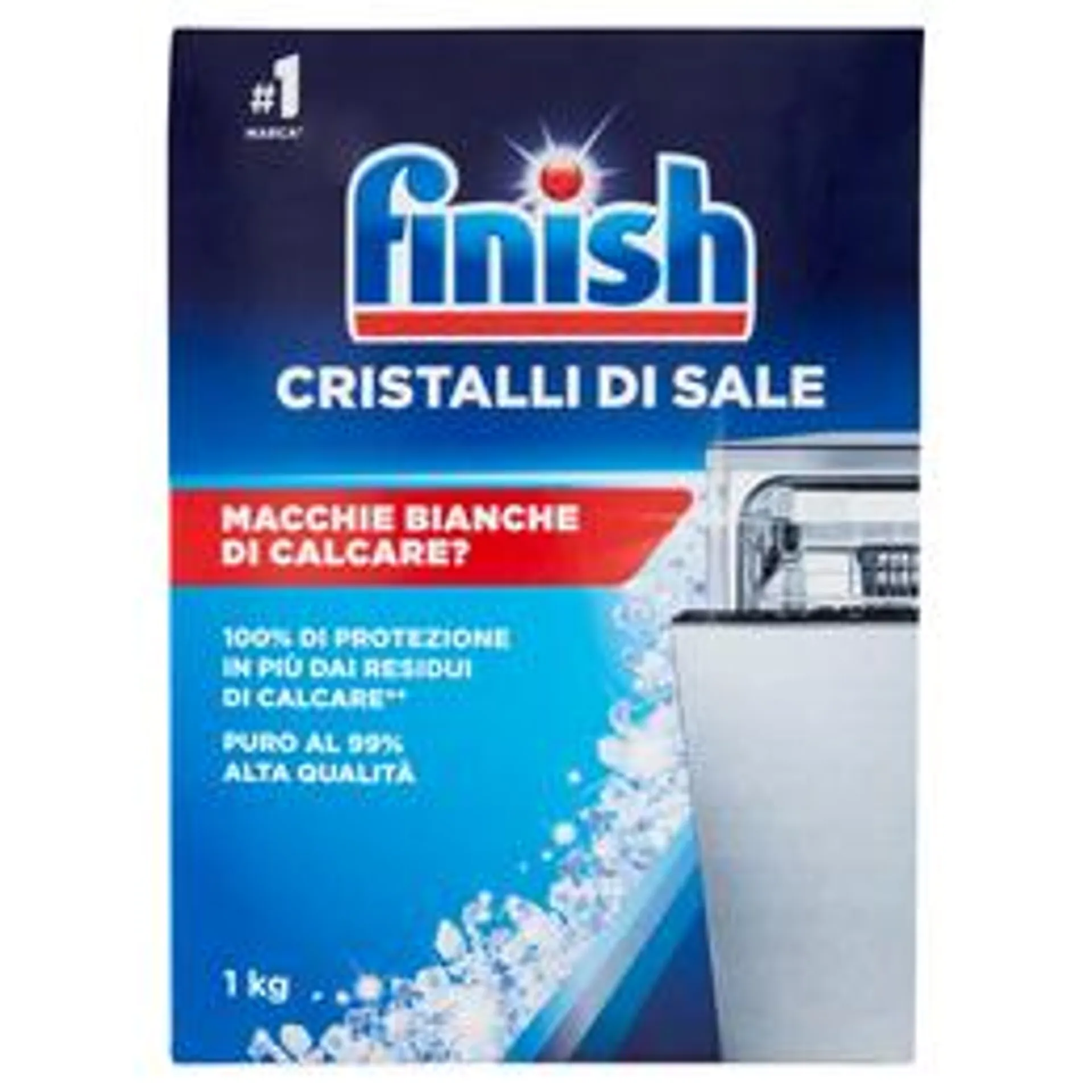 Finish Cristalli di Sale cura lavastoviglie 1000 g