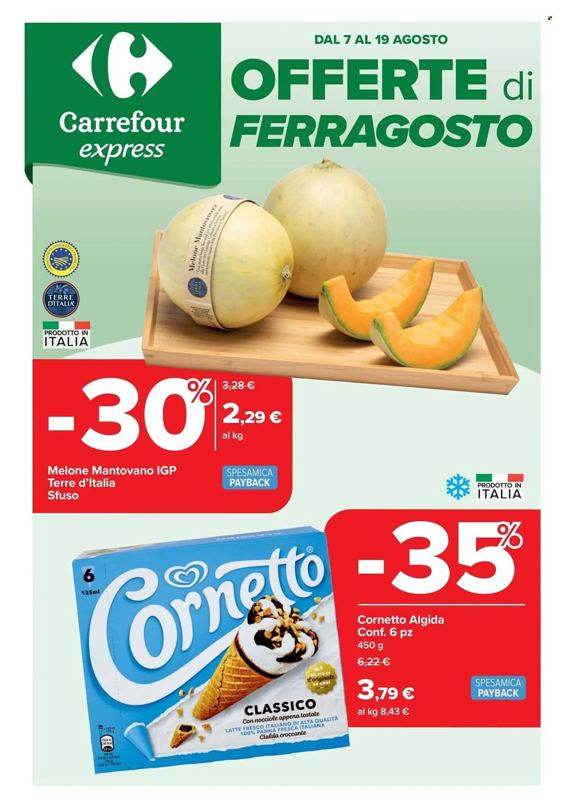 Volantino Carrefour Express da 7 agosto a 19 agosto di 2025 - Pagina del volantino 1