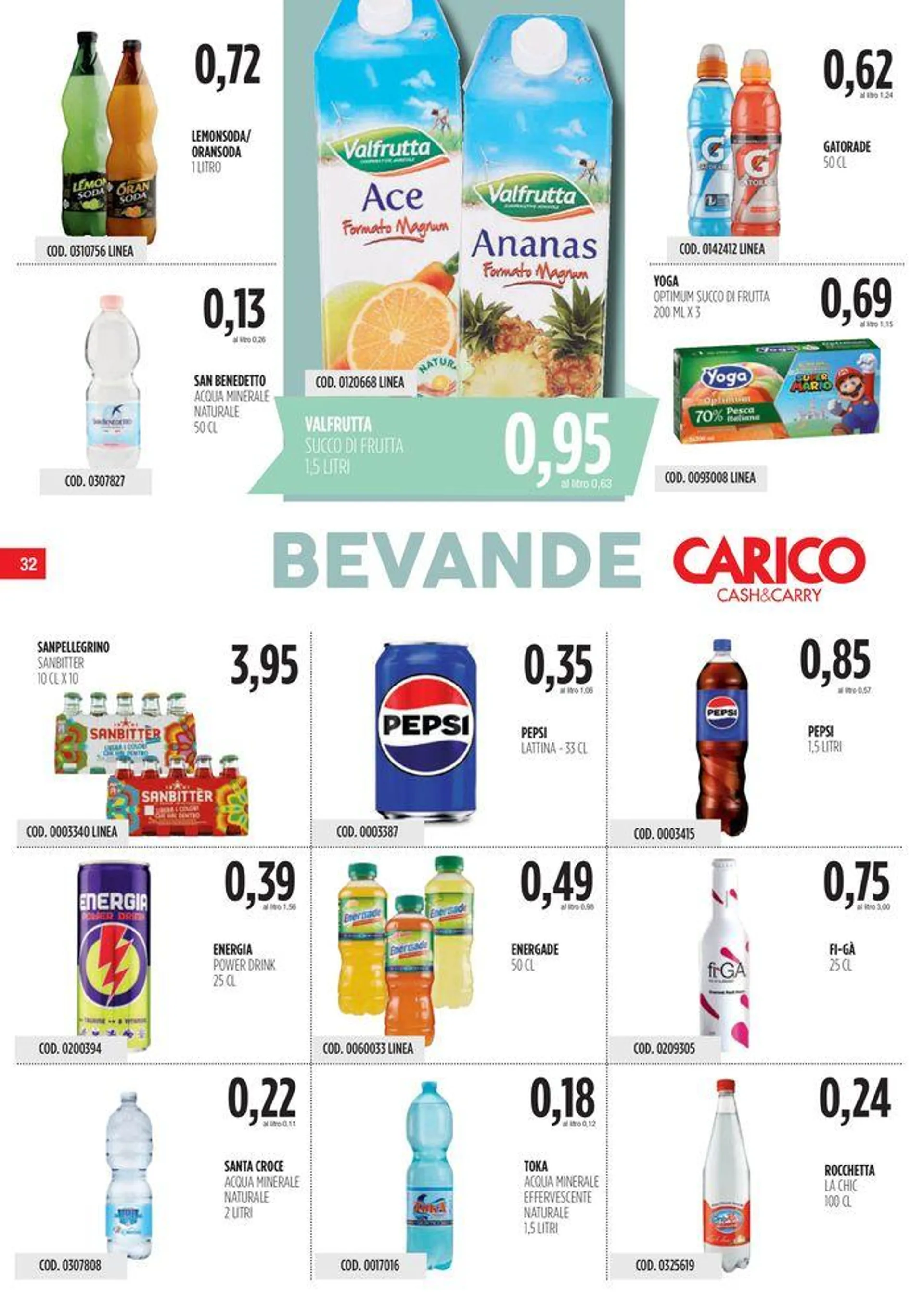 Carico Cash & Carry  da 6 giugno a 19 giugno di 2024 - Pagina del volantino 32