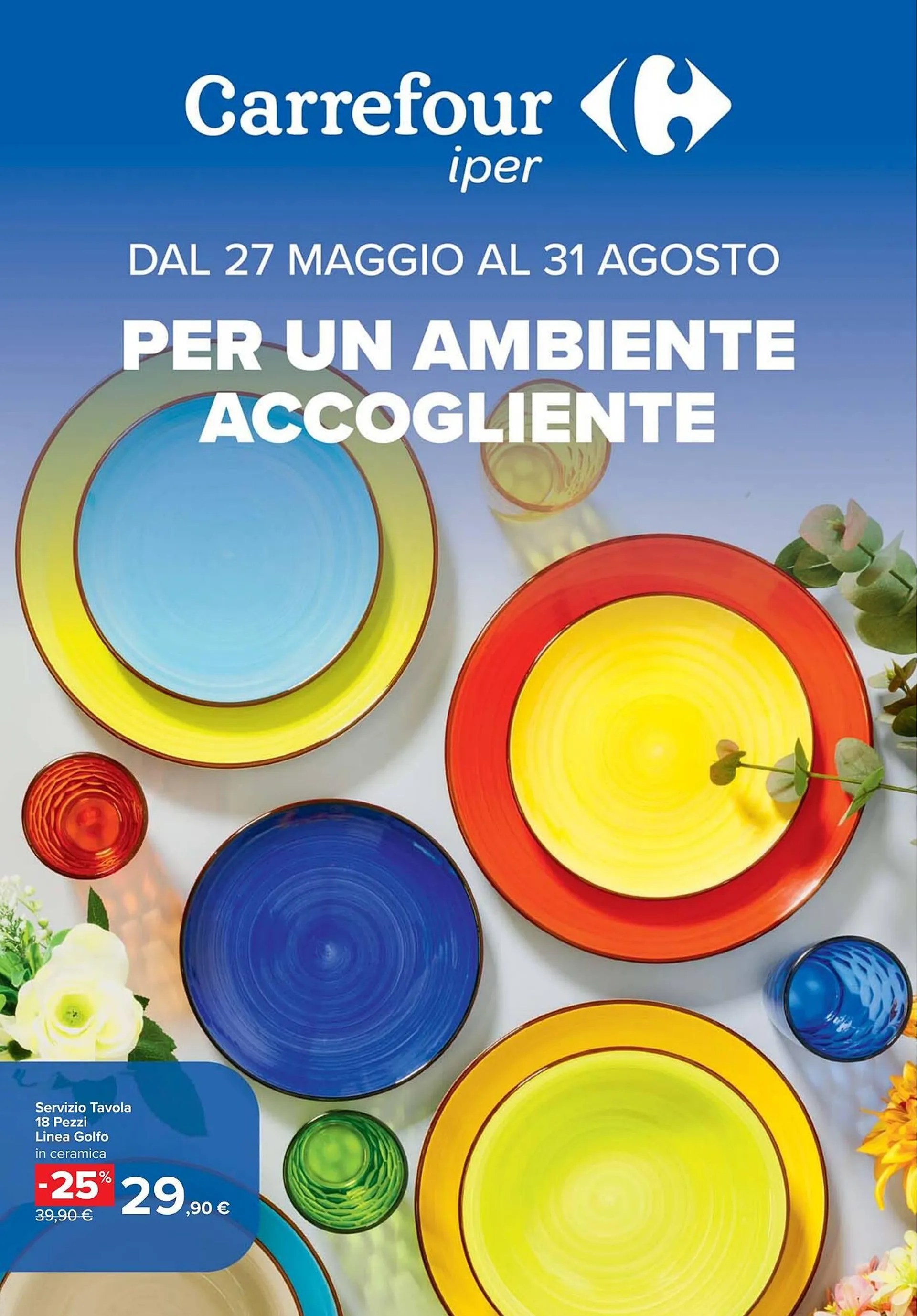 Volantino Carrefour Iper da 27 maggio a 31 agosto di 2025 - Pagina del volantino 1