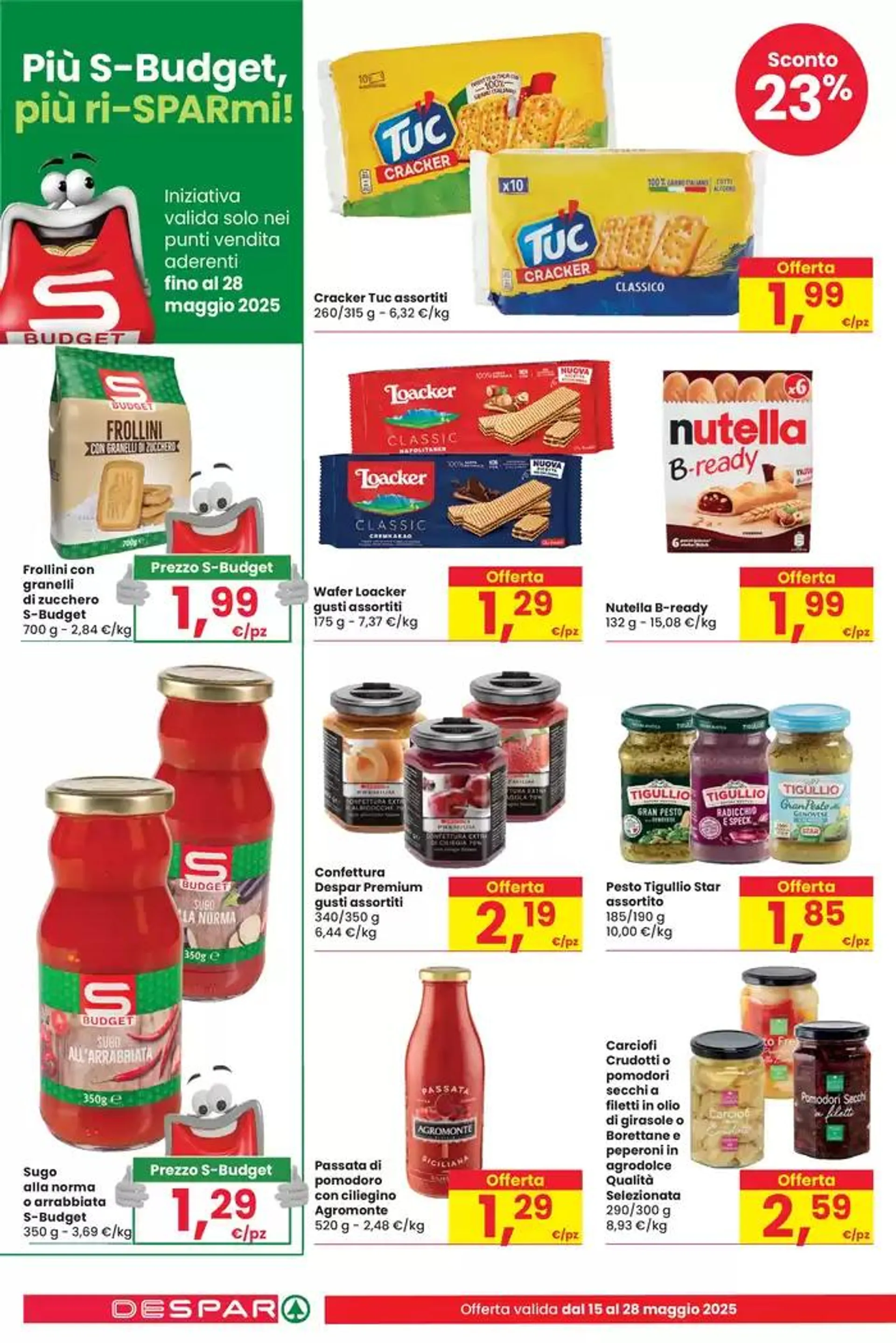 Sottocosto  da 15 maggio a 28 maggio di 2025 - Pagina del volantino 16