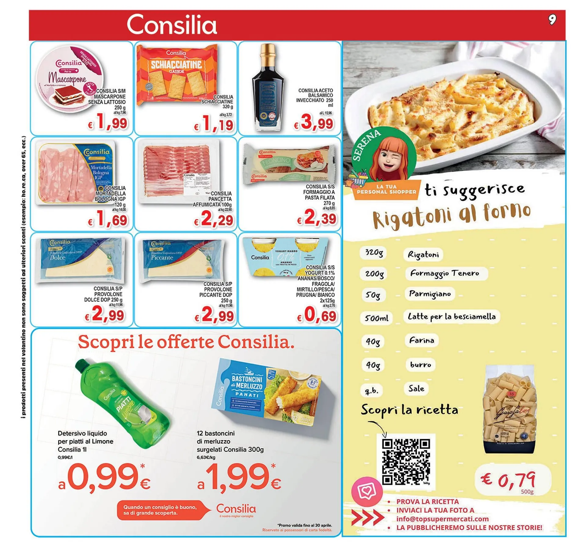 Volantino Top Supermercati da 19 aprile a 26 aprile di 2024 - Pagina del volantino 9