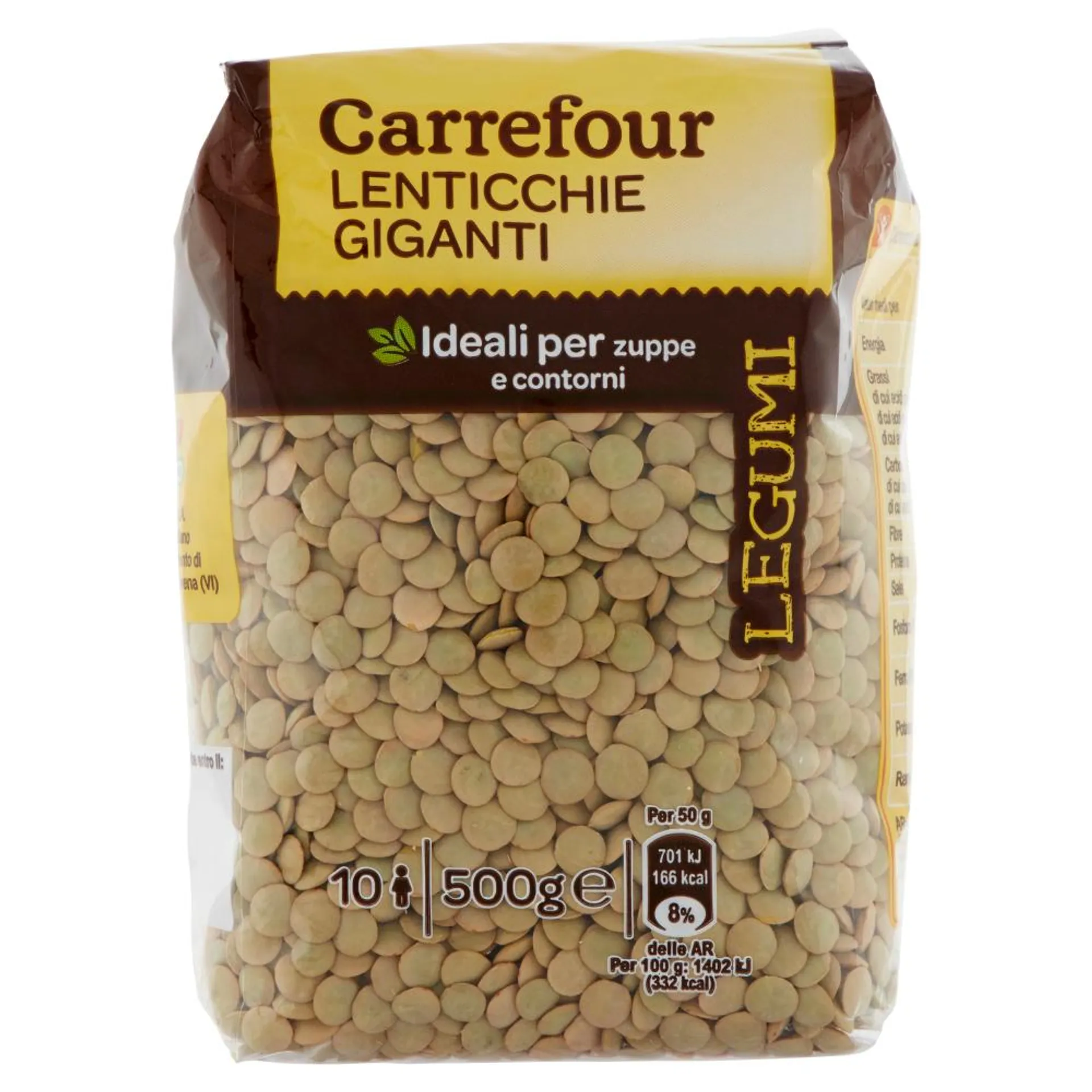 Carrefour Legumi Lenticchie Giganti 500 g