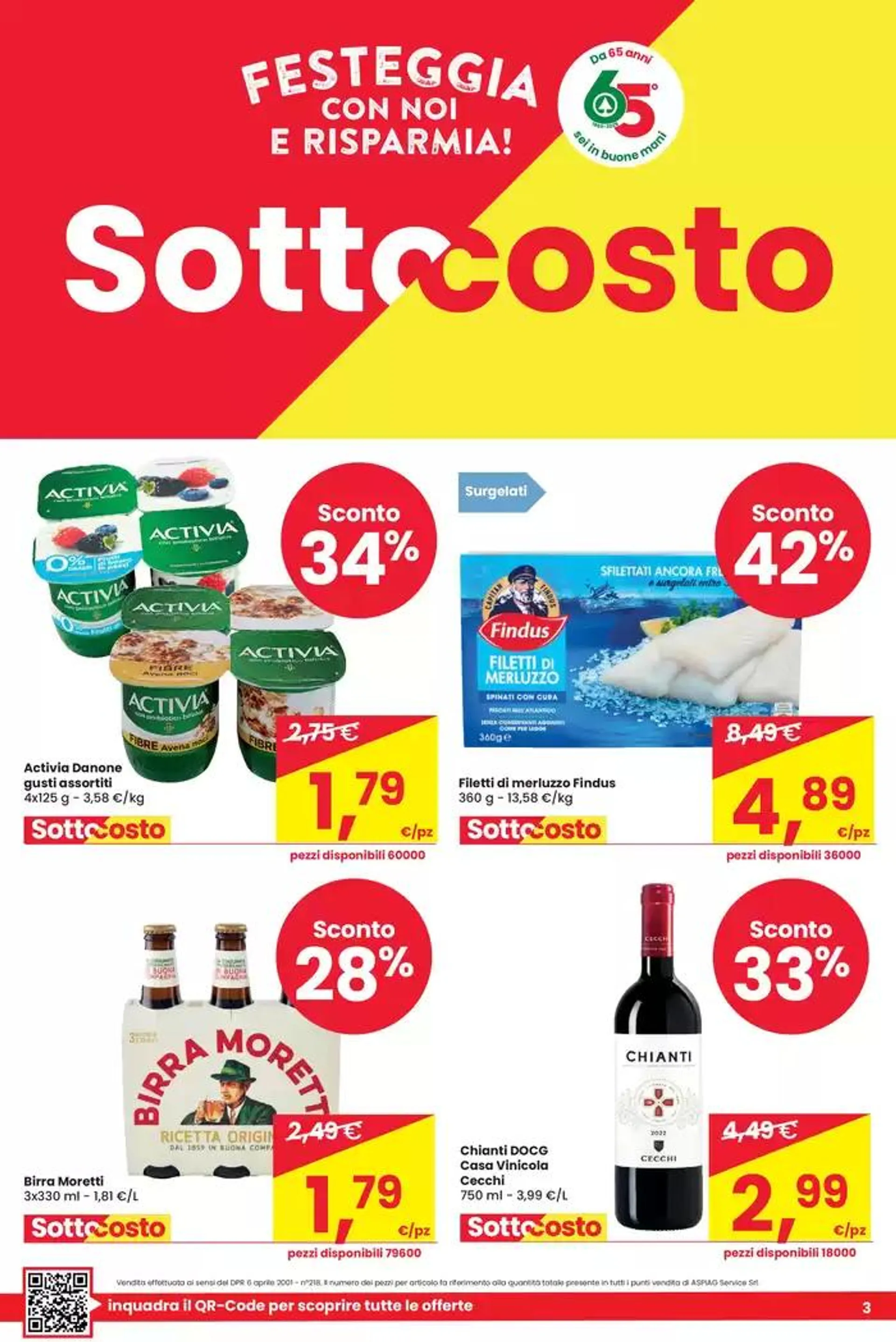 Sottocosto  da 15 maggio a 28 maggio di 2025 - Pagina del volantino 3