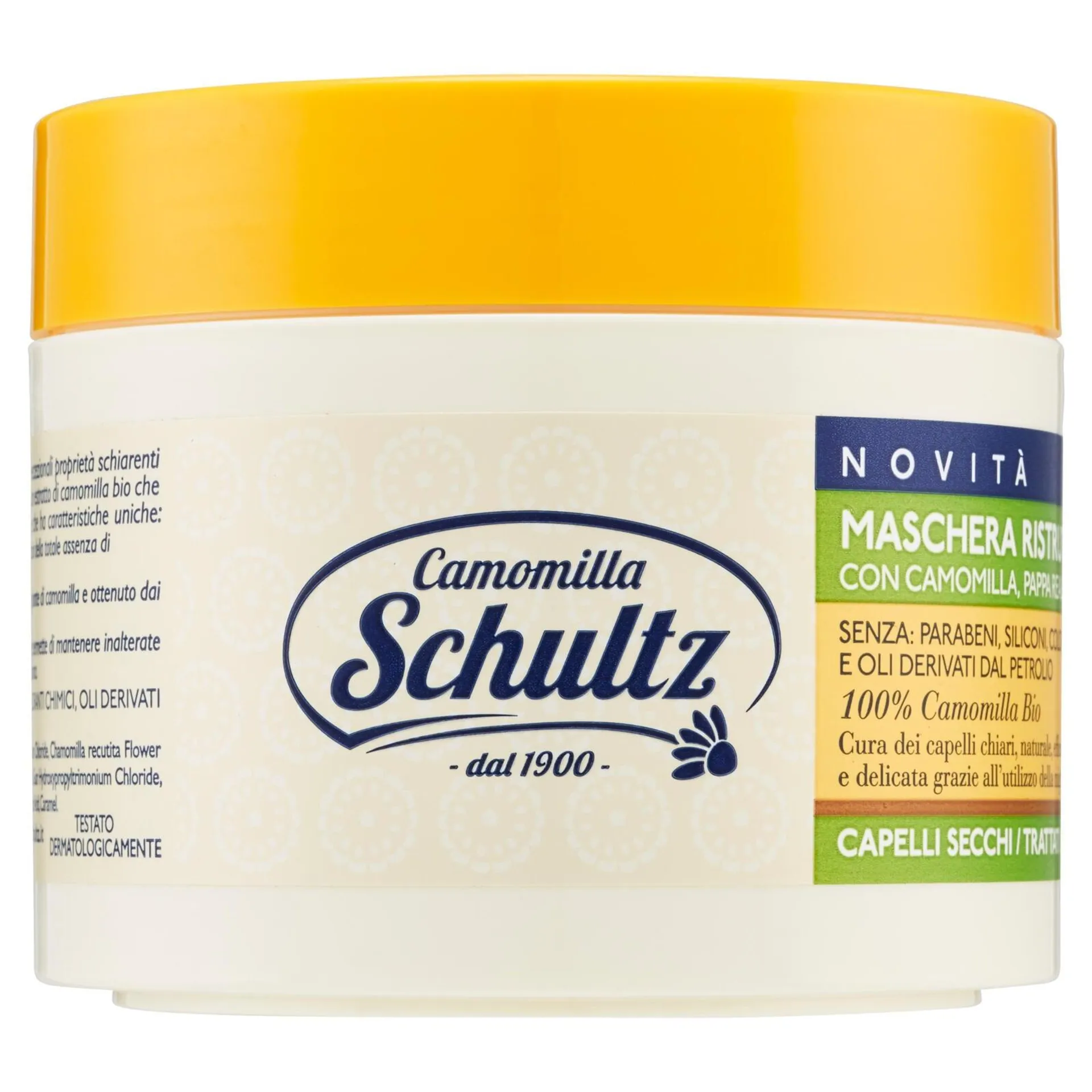 Camomilla Schultz Maschera Ristrutturante Capelli Secchi / Trattati 300 ml