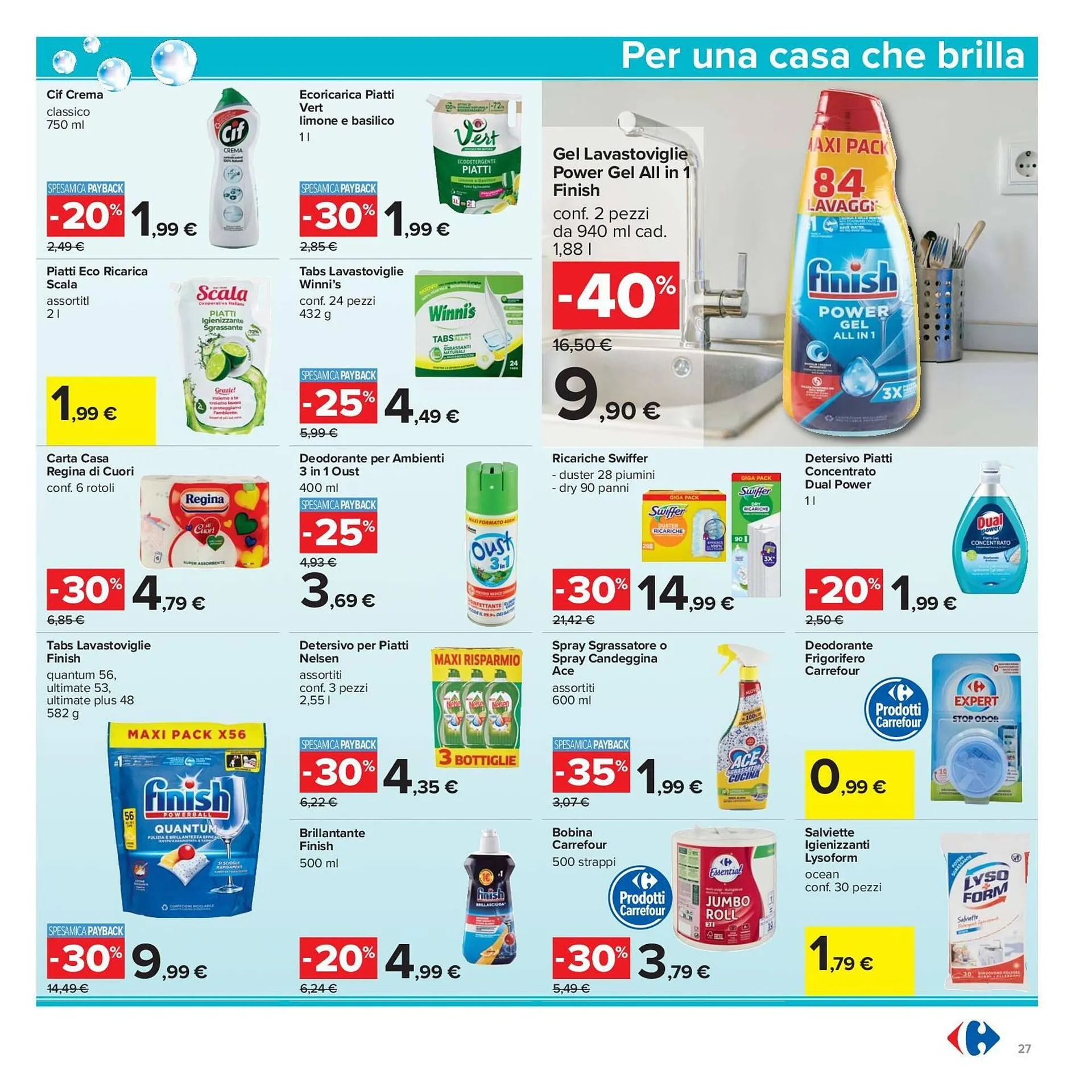 Volantino Carrefour Iper da 12 giugno a 25 giugno di 2025 - Pagina del volantino 27