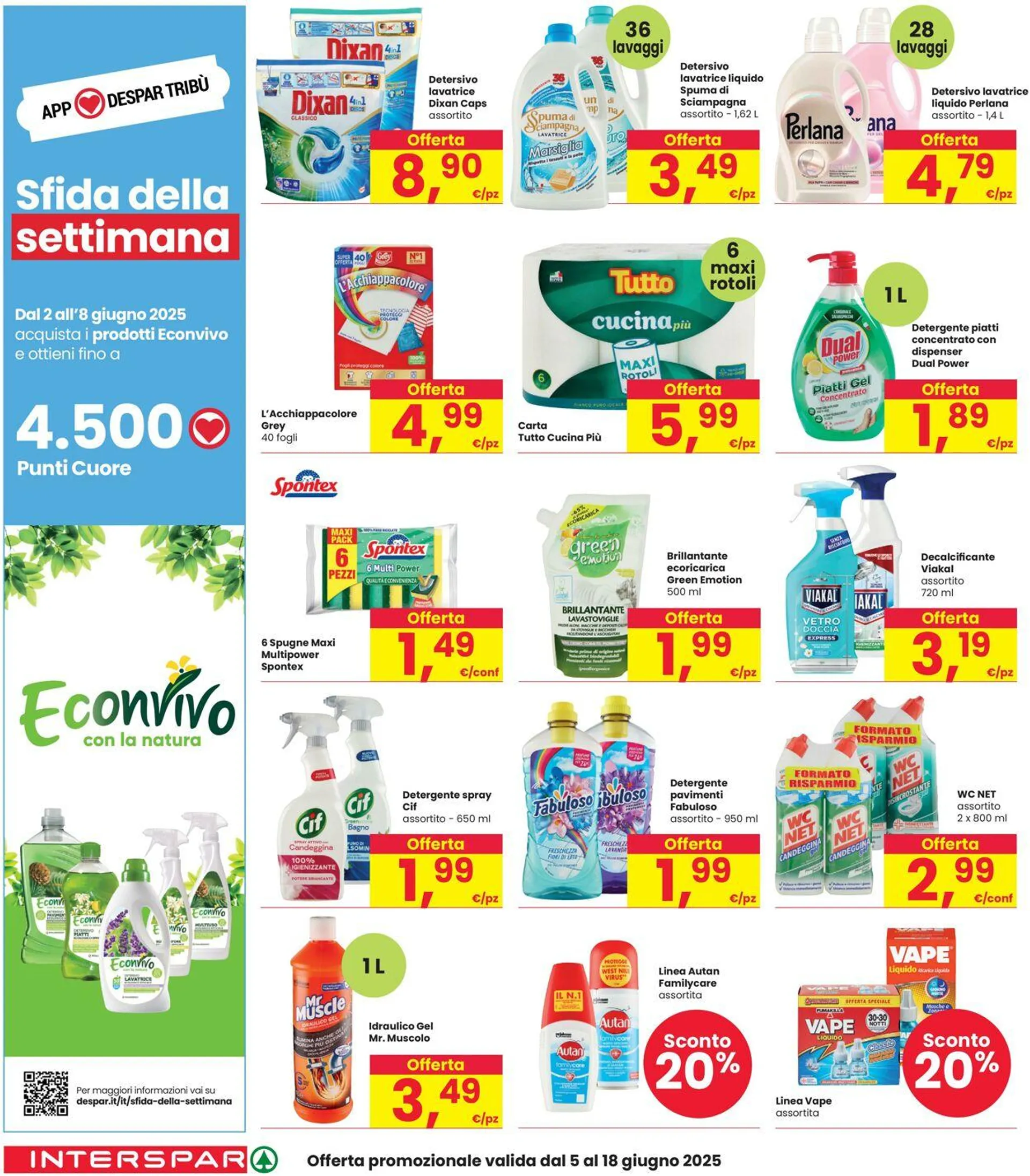 Interspar Volantino attuale da 5 giugno a 14 giugno di 2025 - Pagina del volantino 28