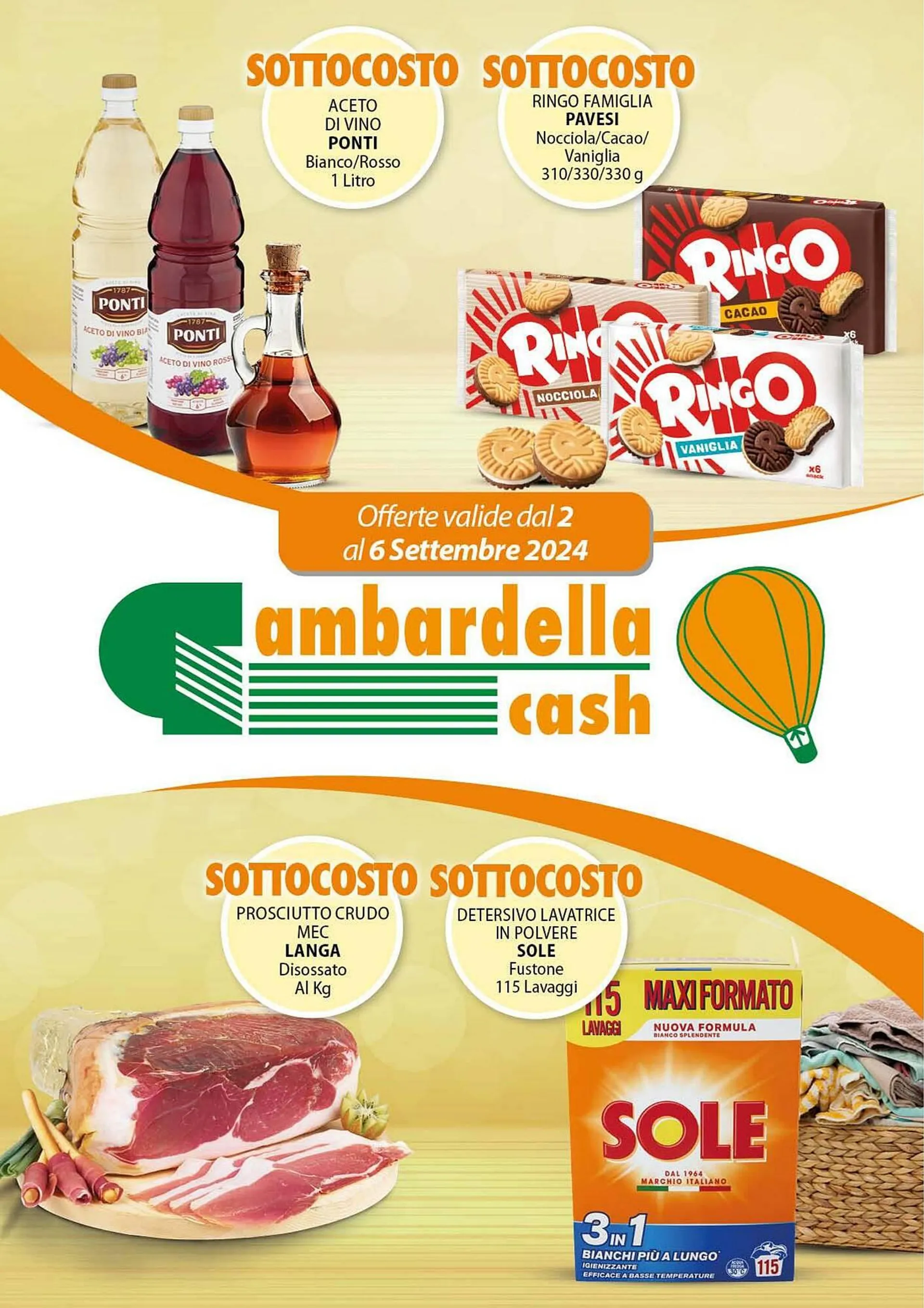 Volantino Gambardella Cash - 1