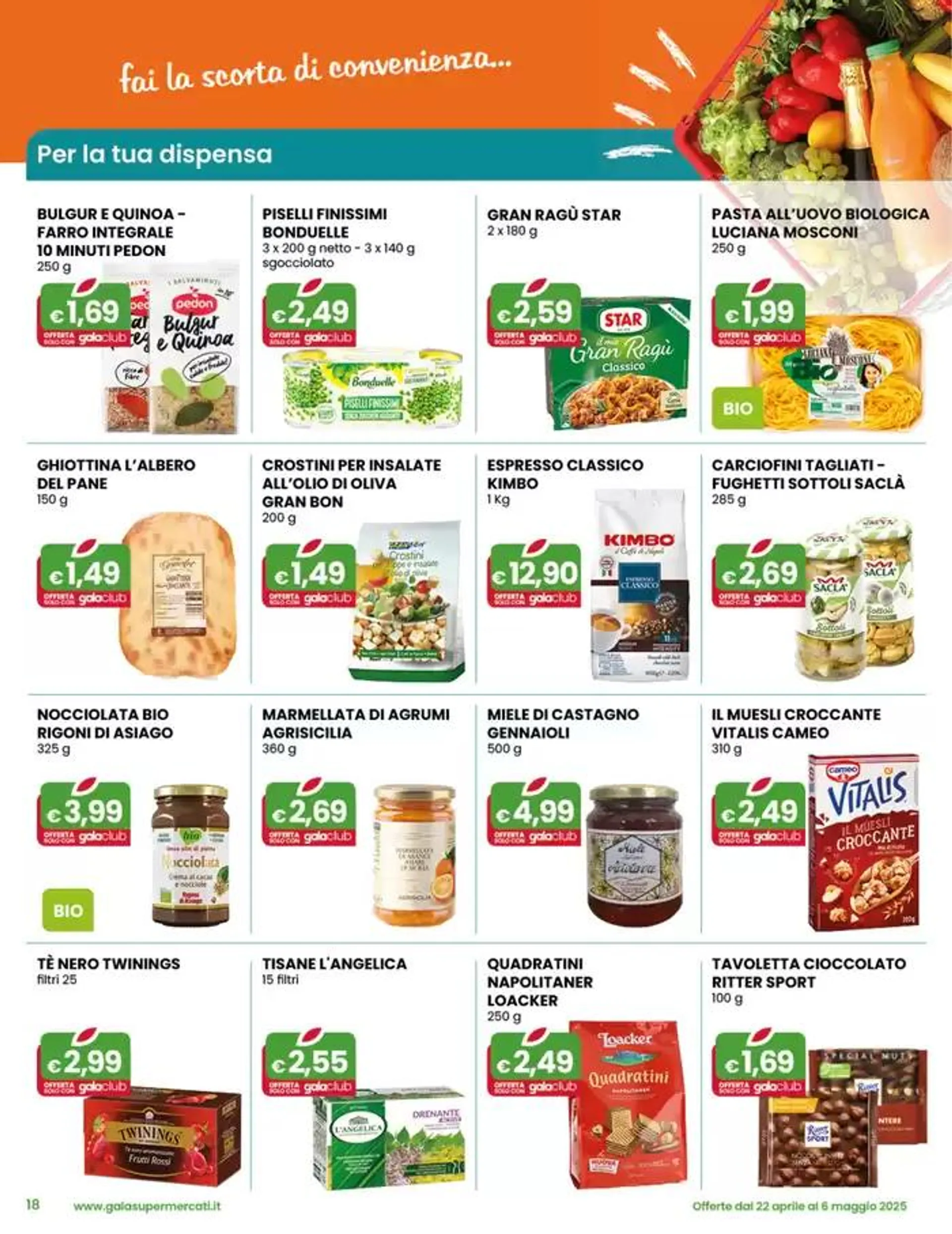 Offertissime da 22 aprile a 6 maggio di 2025 - Pagina del volantino 18