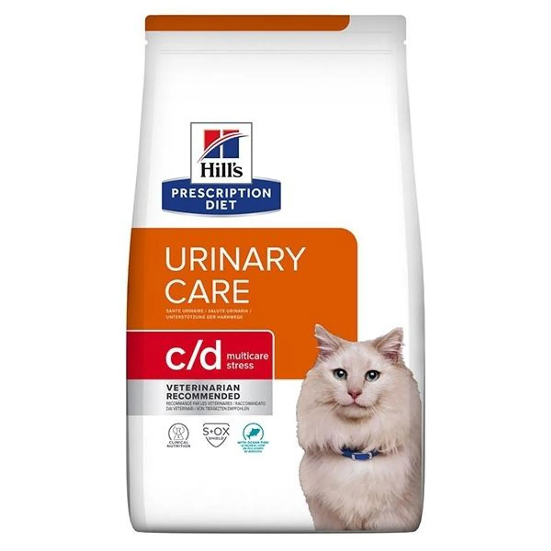 Hill's Pet Nutrition - Prescription Diet c/d Multicare Stress Urinary Care con Pesce Oceanico